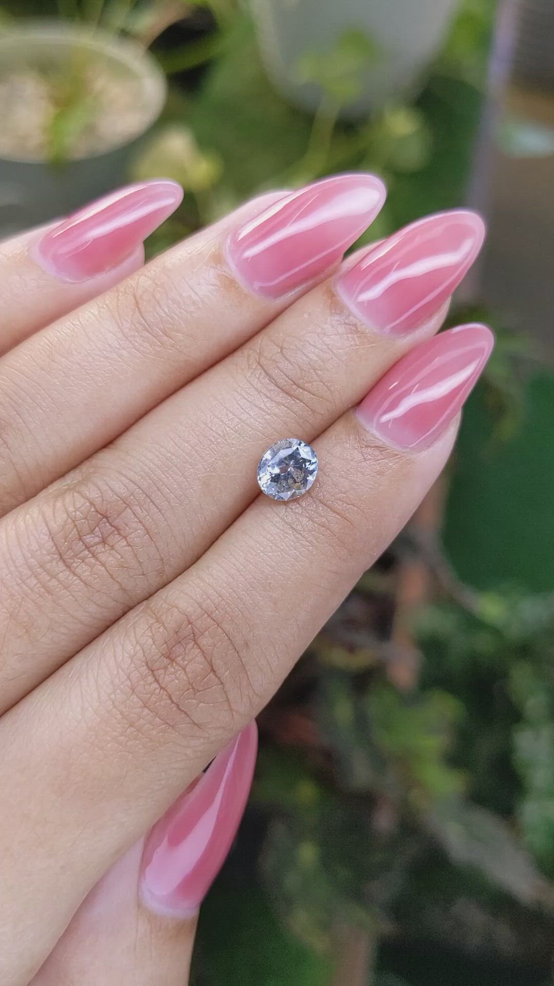 1.40 Ct. Blue Sapphire from Ceylon (Sri Lanka) Size Video