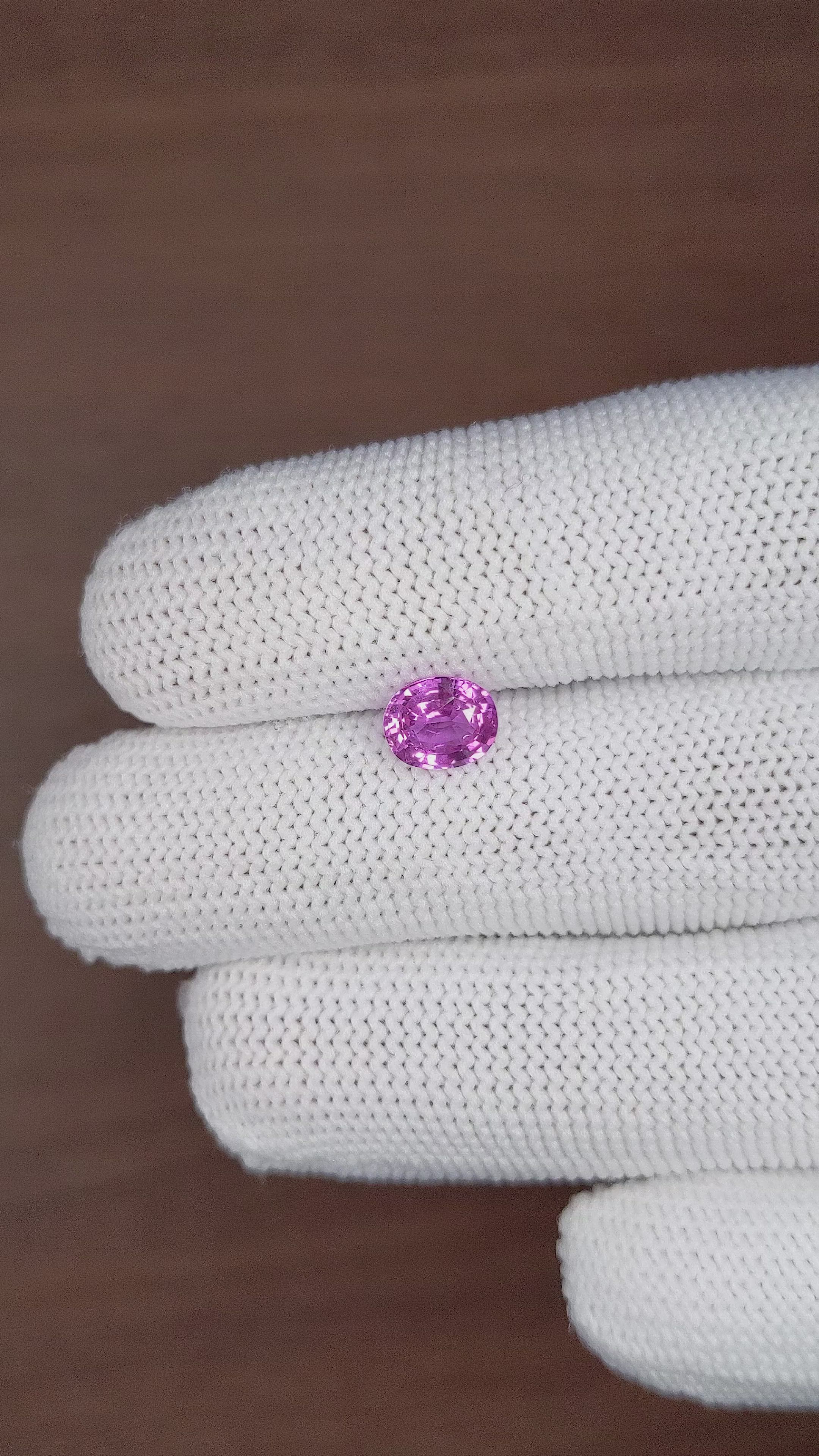1.49 Ct. Purple Sapphire from Tanzania Size Video