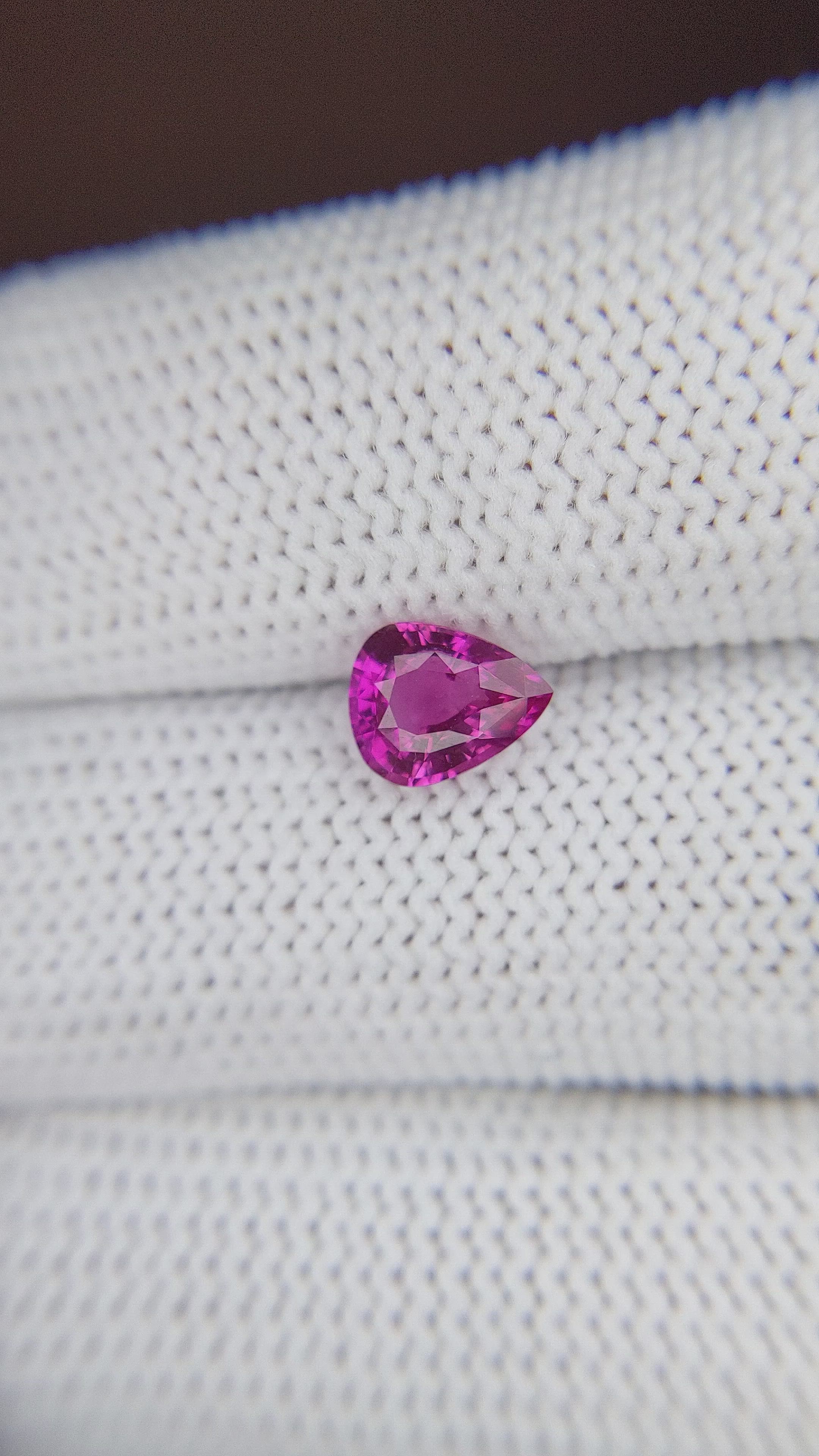 1.08 Ct. Pink Sapphire from Madagascar Size Video