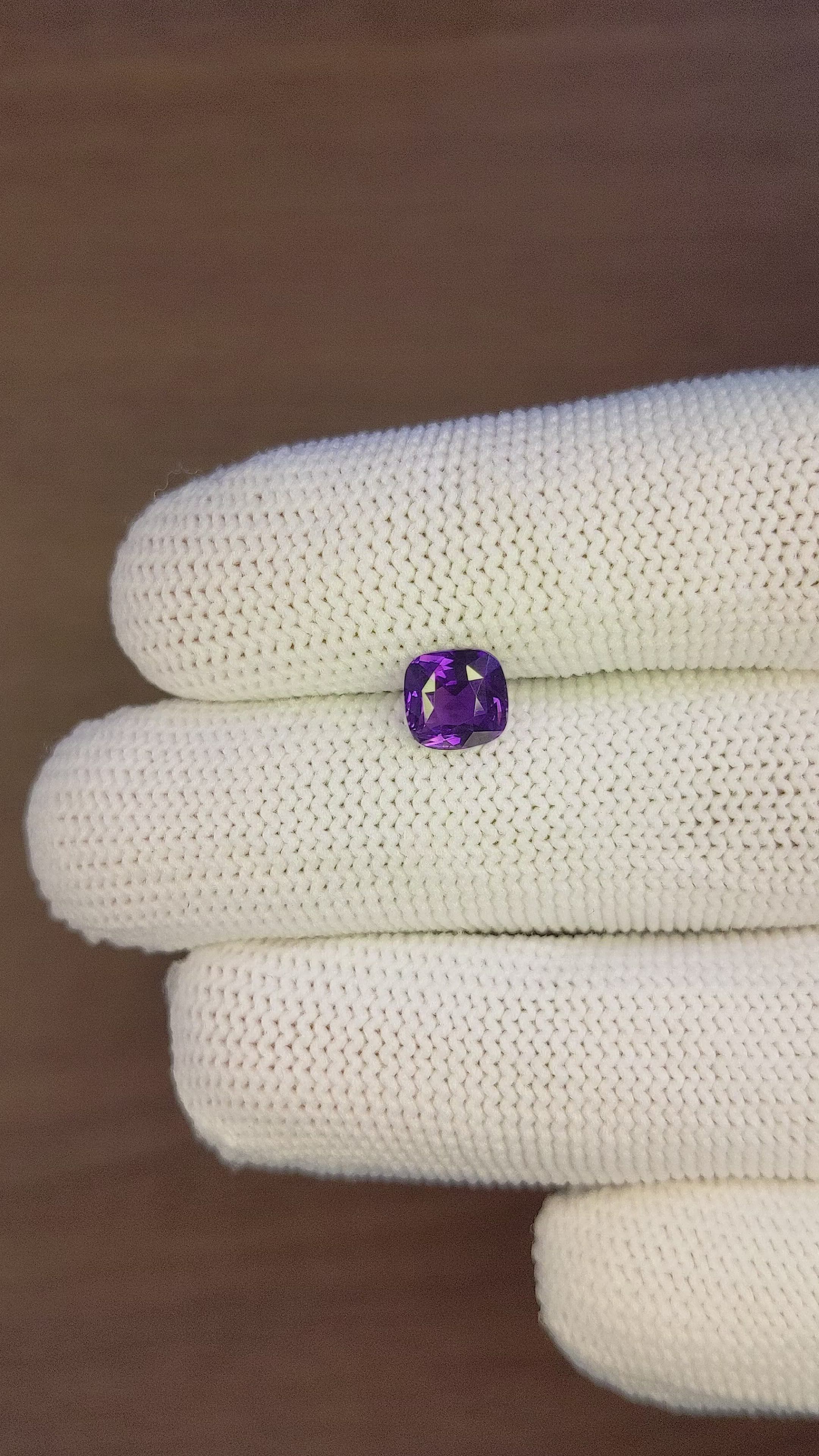 1.63 Ct. Color Change Sapphire from Tanzania Size Video