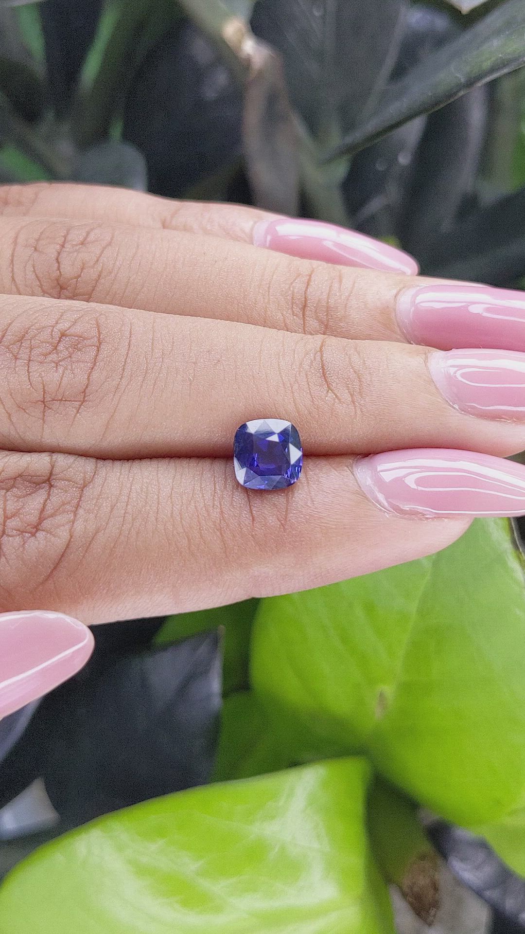 1.63 Ct. Color Change Sapphire from Tanzania Size Video