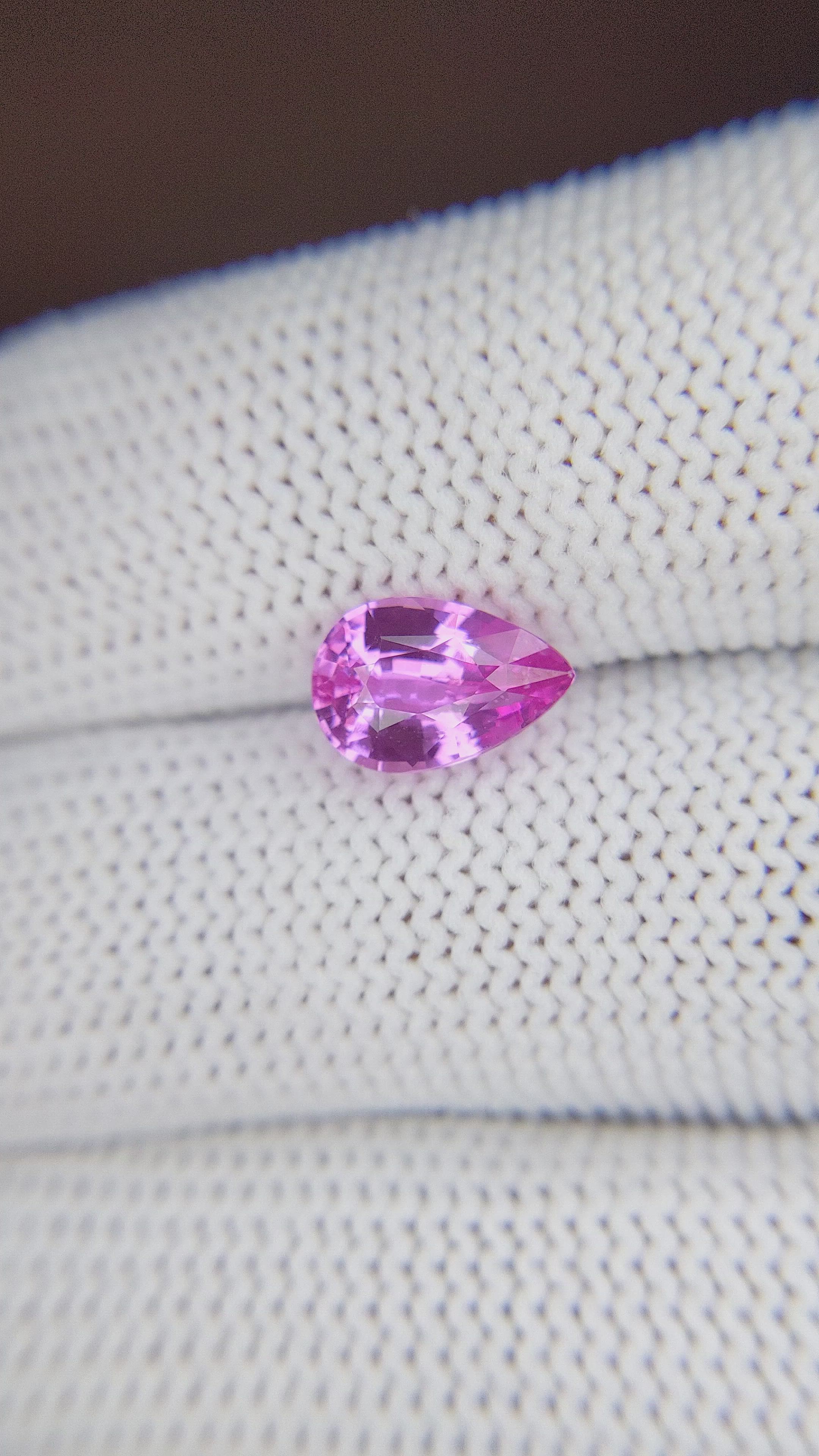 1.97 Ct. Pink Sapphire from Tanzania Size Video