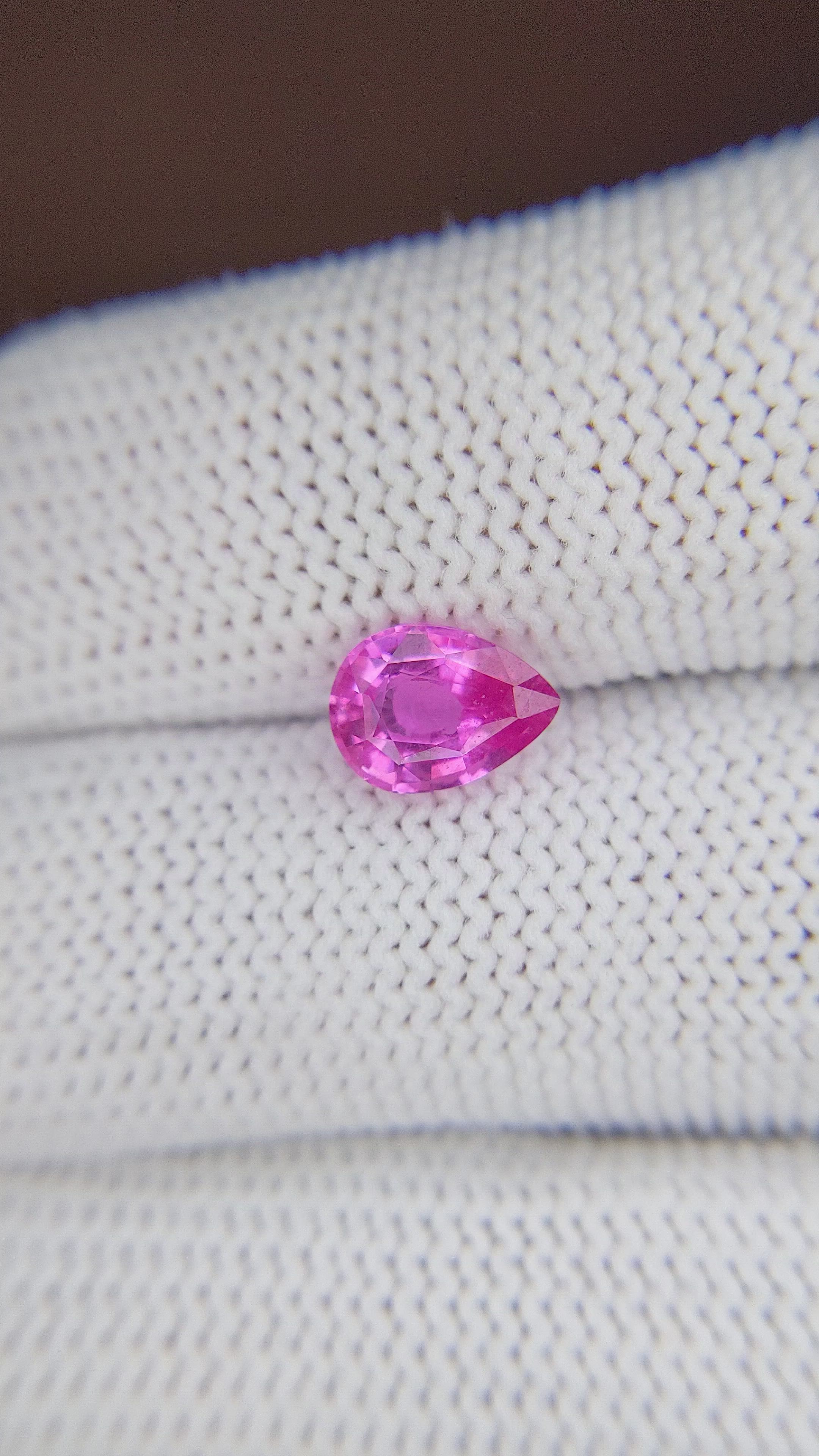 1.51 Ct. Pink Sapphire from Tanzania Size Video