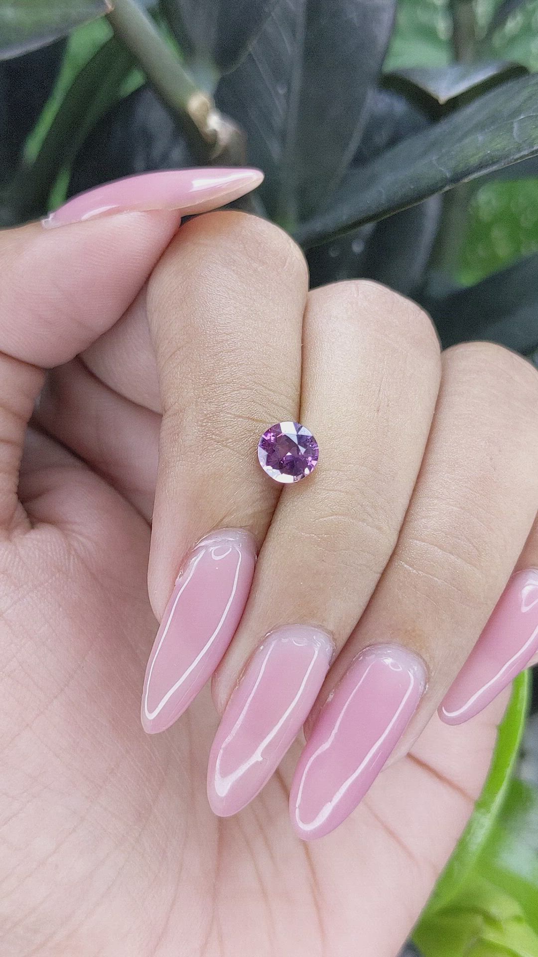 1.10 Ct. Bi Color Sapphire from Tanzania Size Video