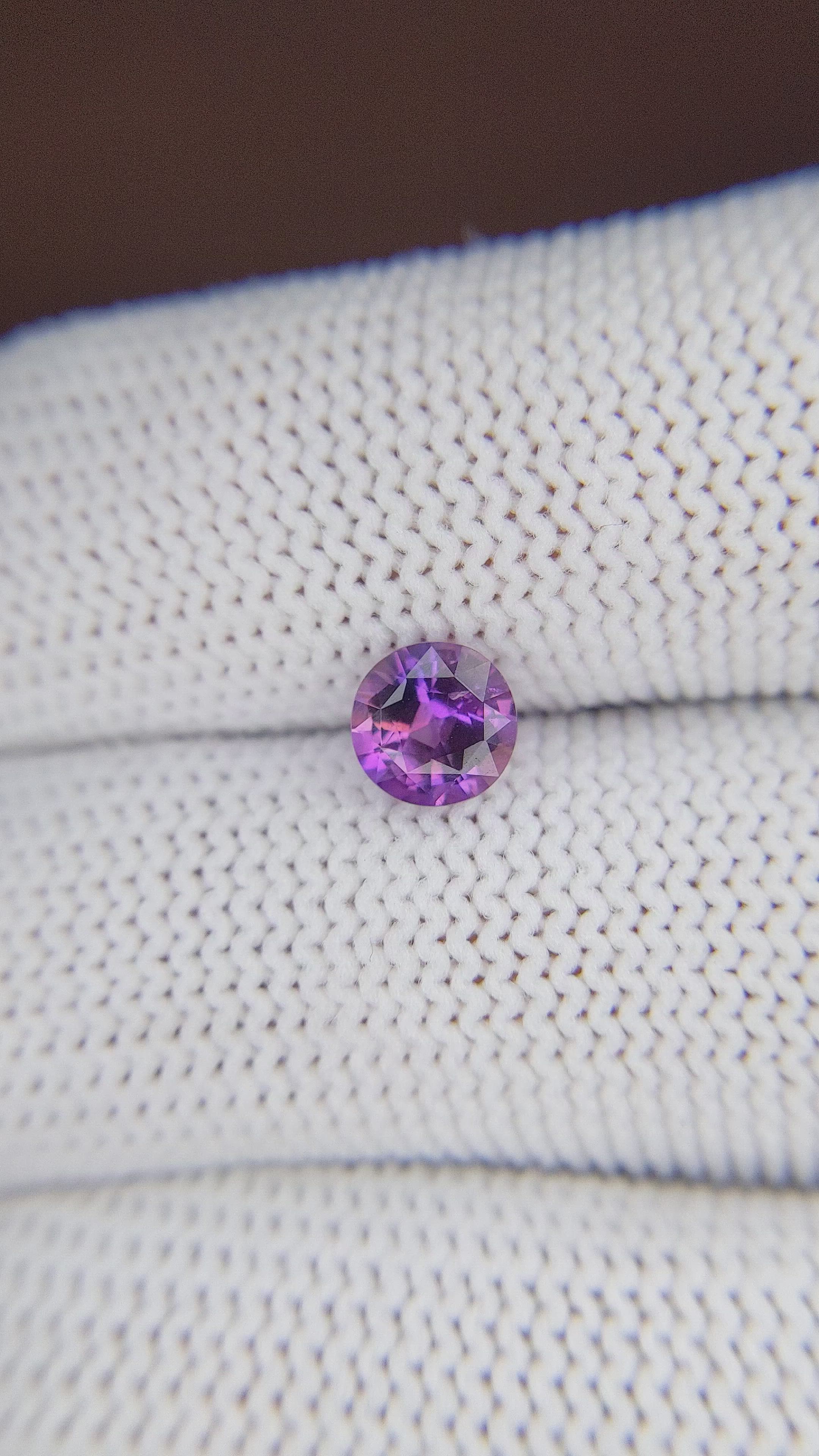 1.10 Ct. Bi Color Sapphire from Tanzania Size Video