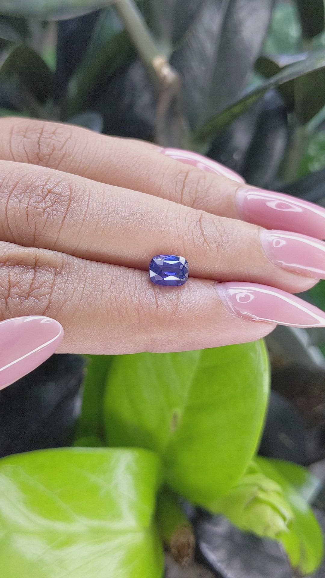 1.37 Ct. Color Change Sapphire from Tanzania Size Video