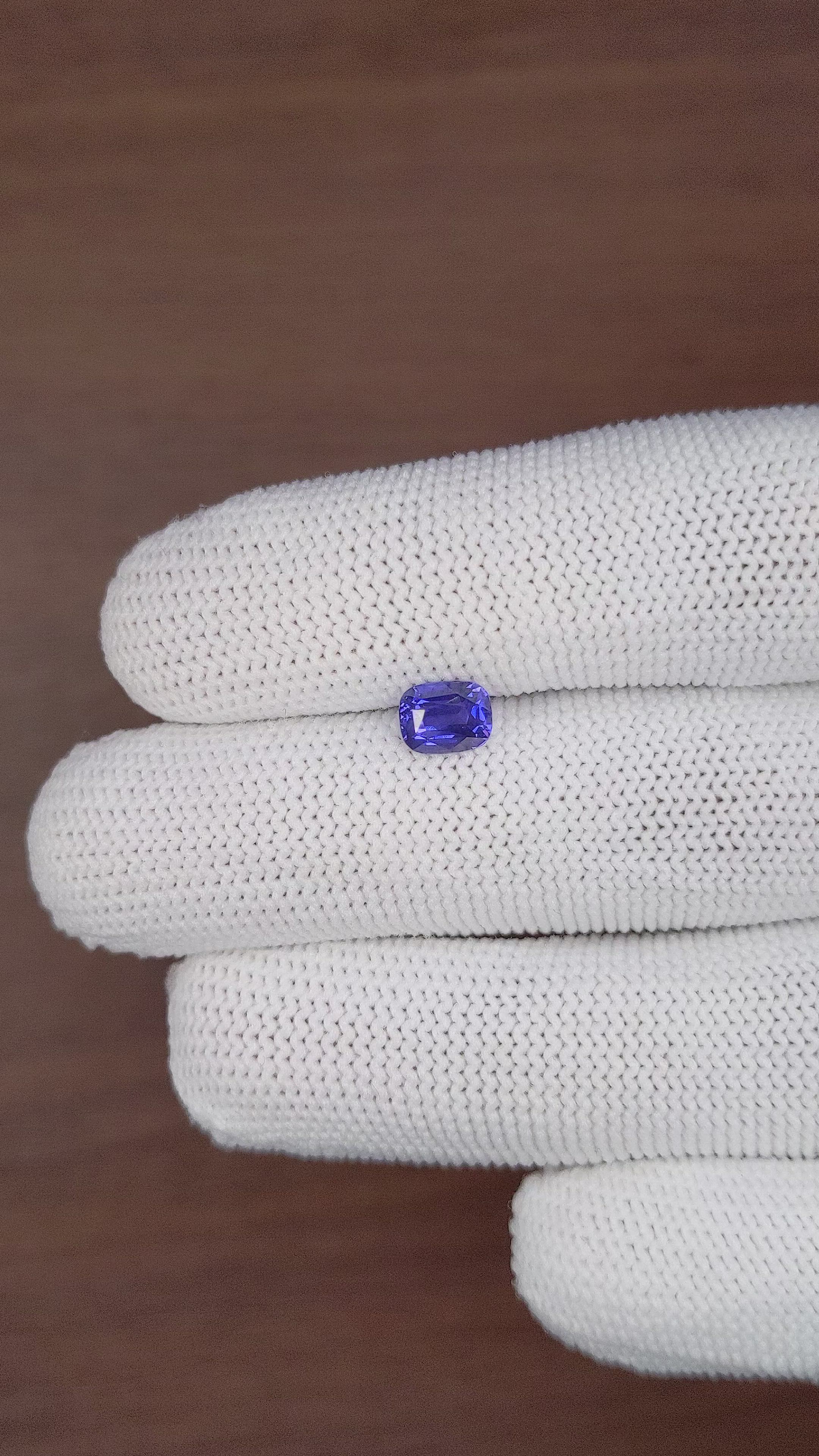 1.37 Ct. Color Change Sapphire from Tanzania Size Video