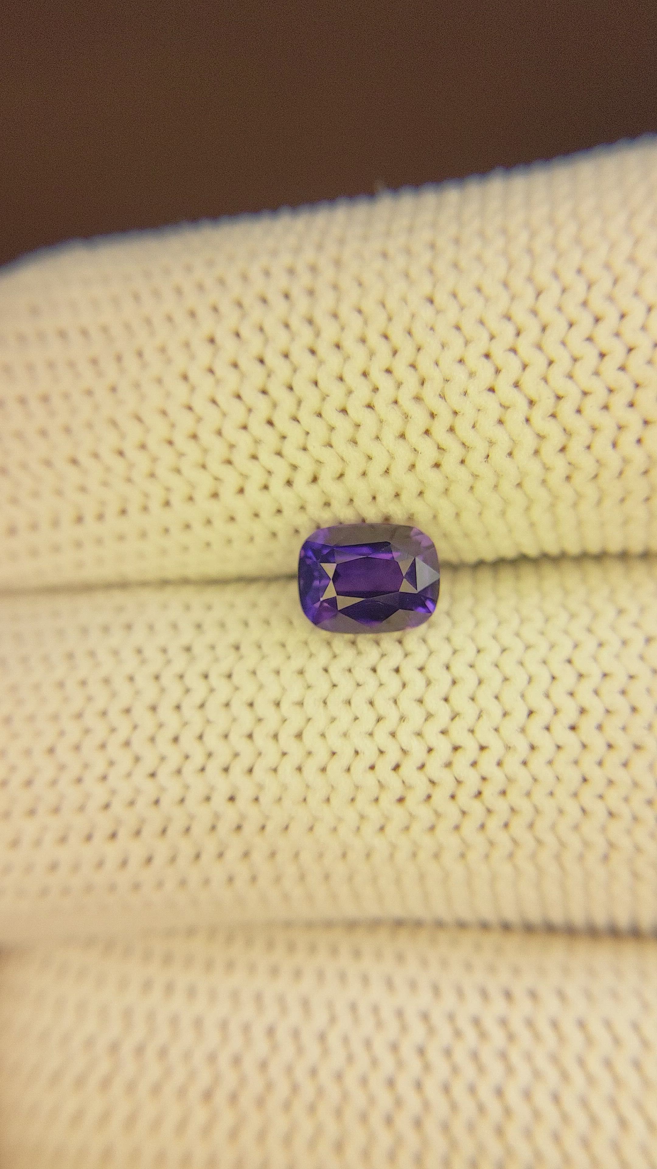 1.37 Ct. Color Change Sapphire from Tanzania Size Video