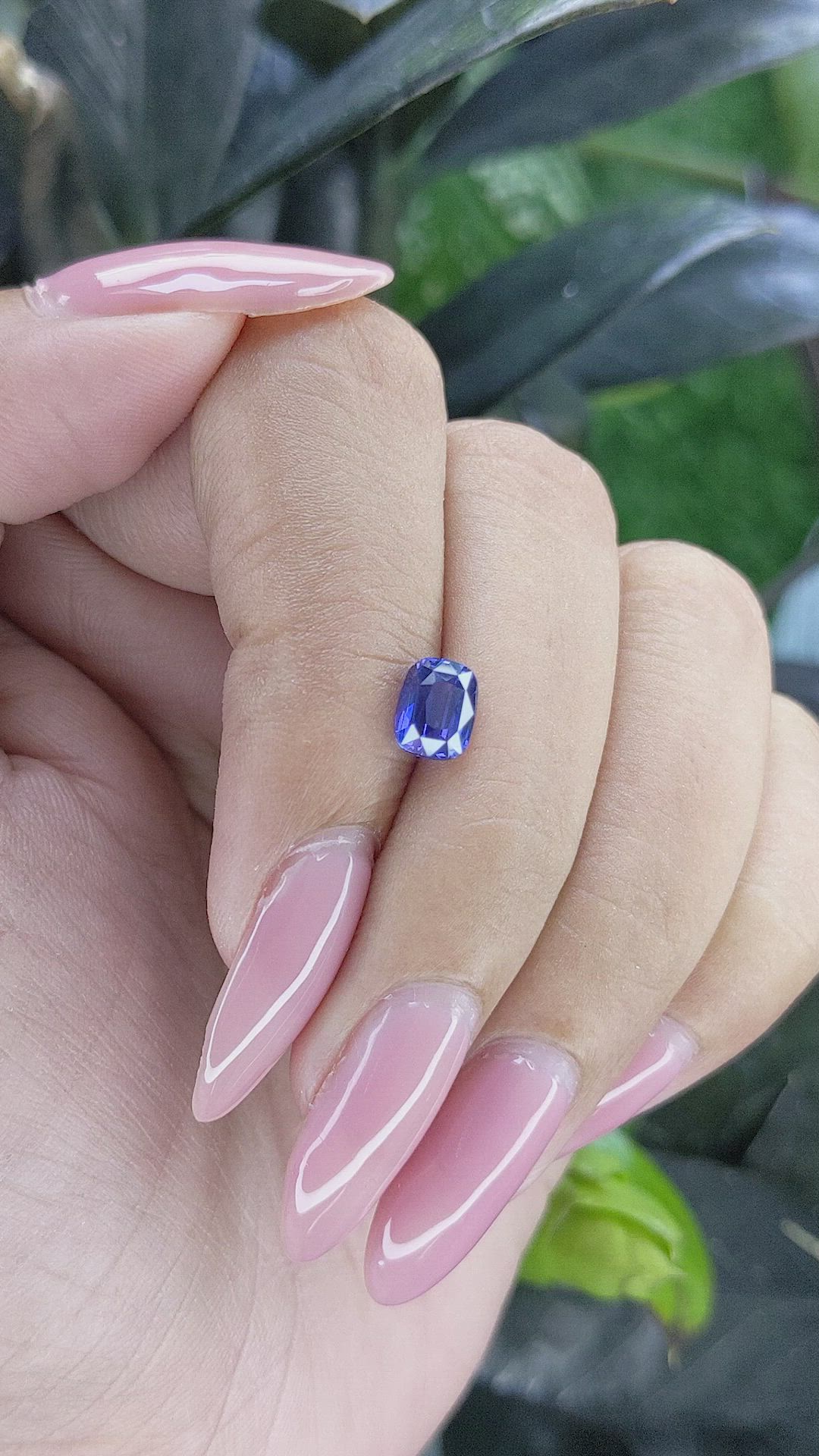 1.37 Ct. Color Change Sapphire from Tanzania Size Video