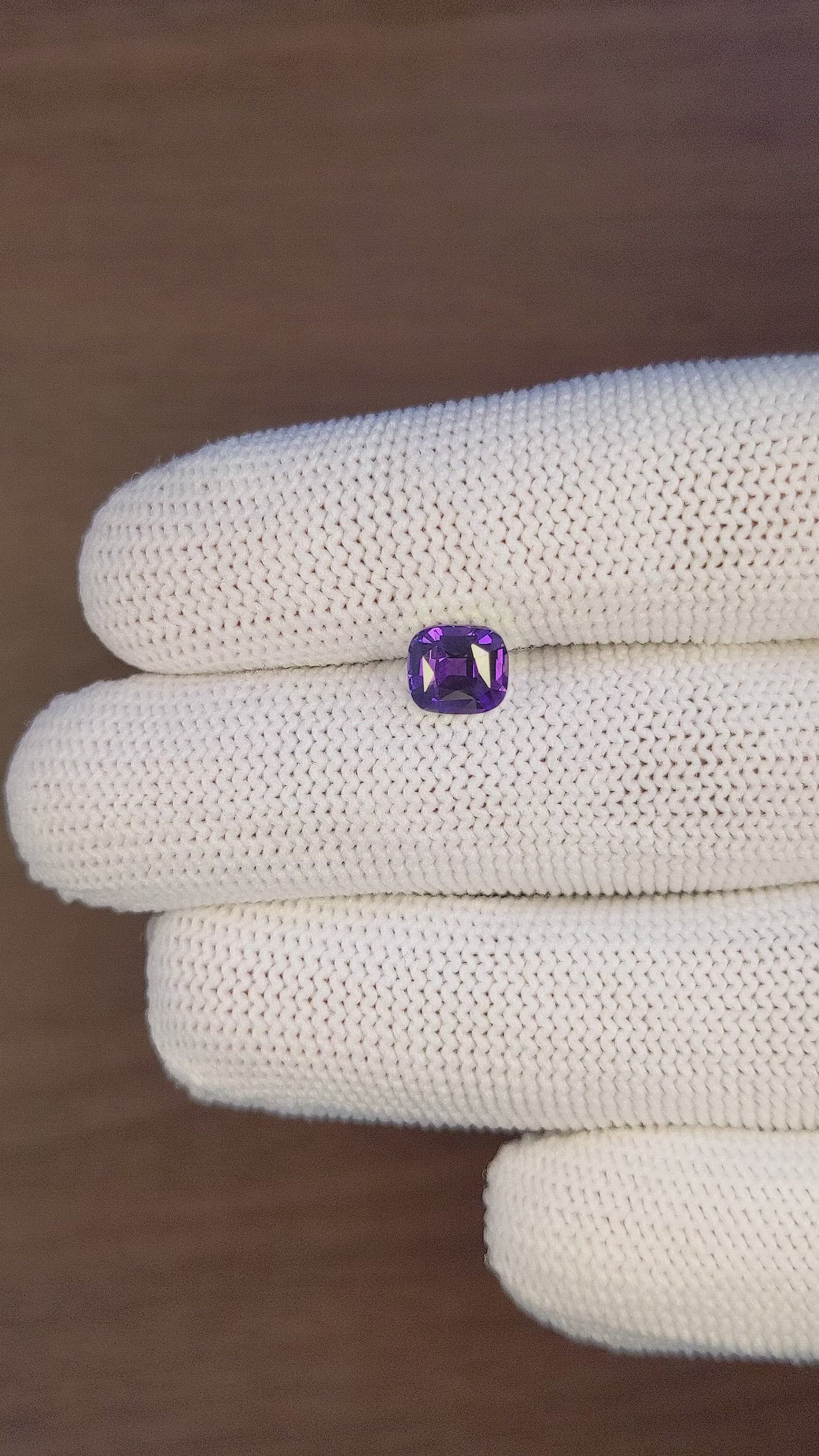 1.74 Ct. Color Change Sapphire from Tanzania Size Video