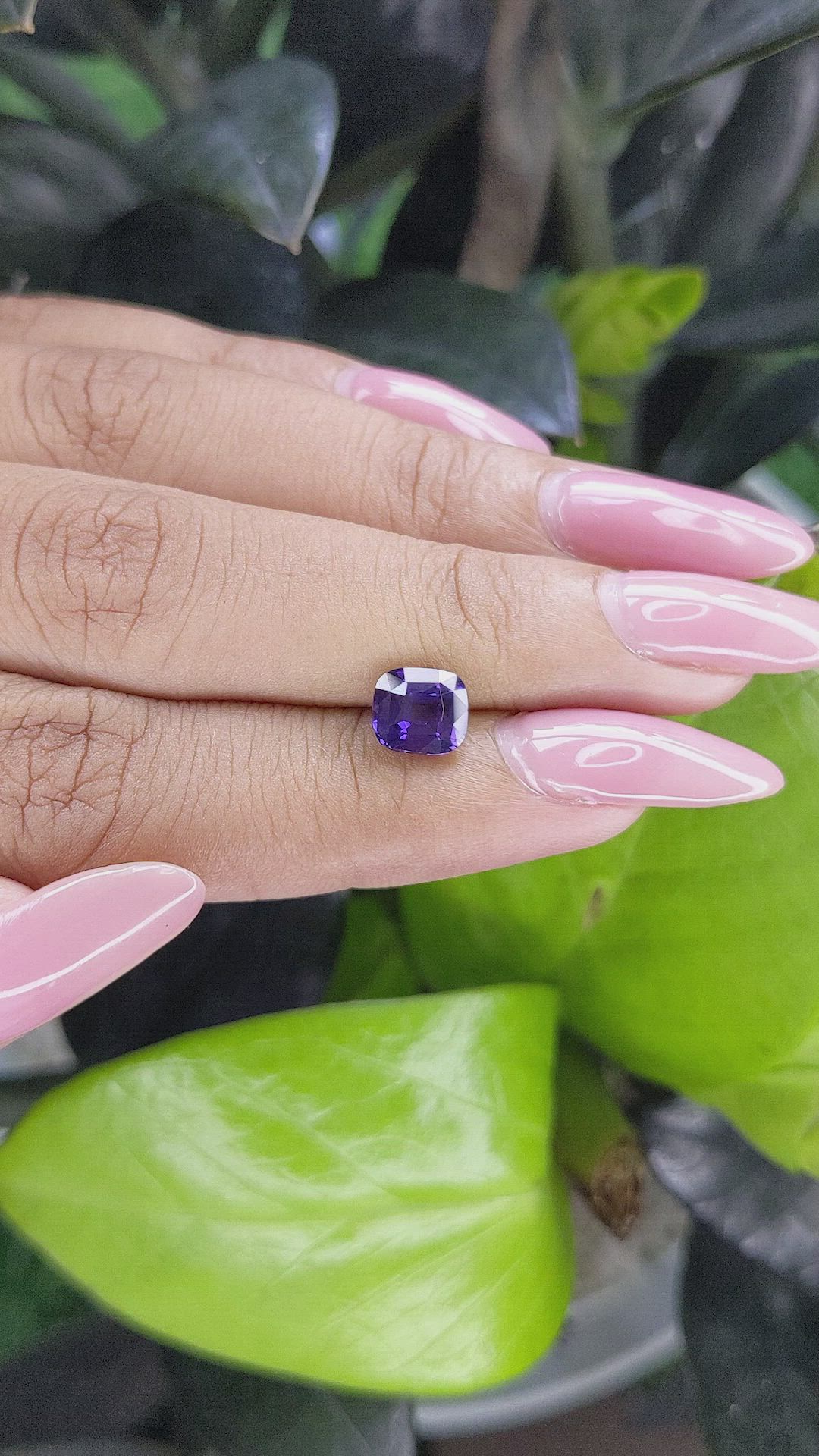 1.74 Ct. Color Change Sapphire from Tanzania Size Video