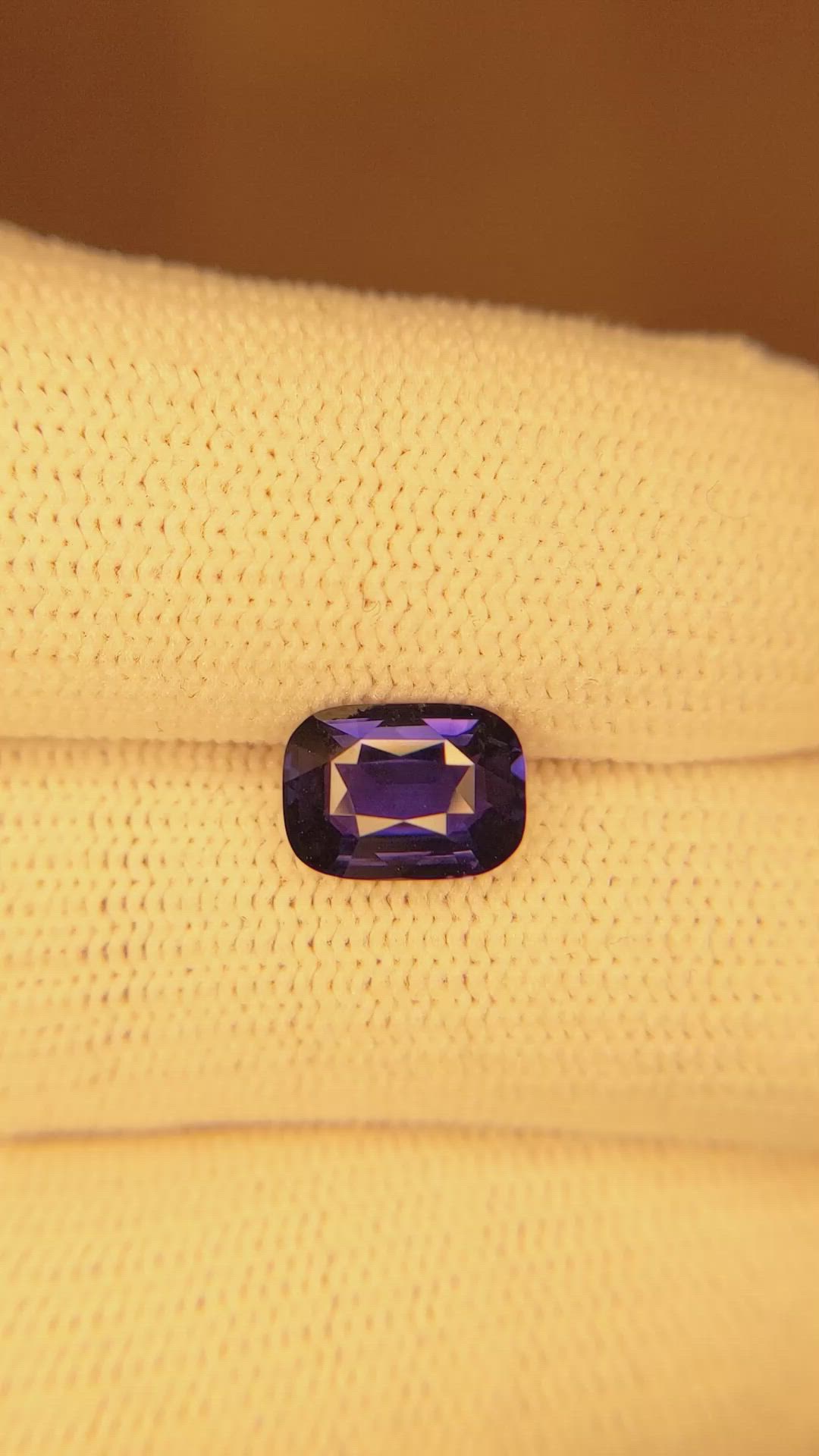 2.02 Ct. Color Change Sapphire from Ceylon (Sri Lanka) Size Video