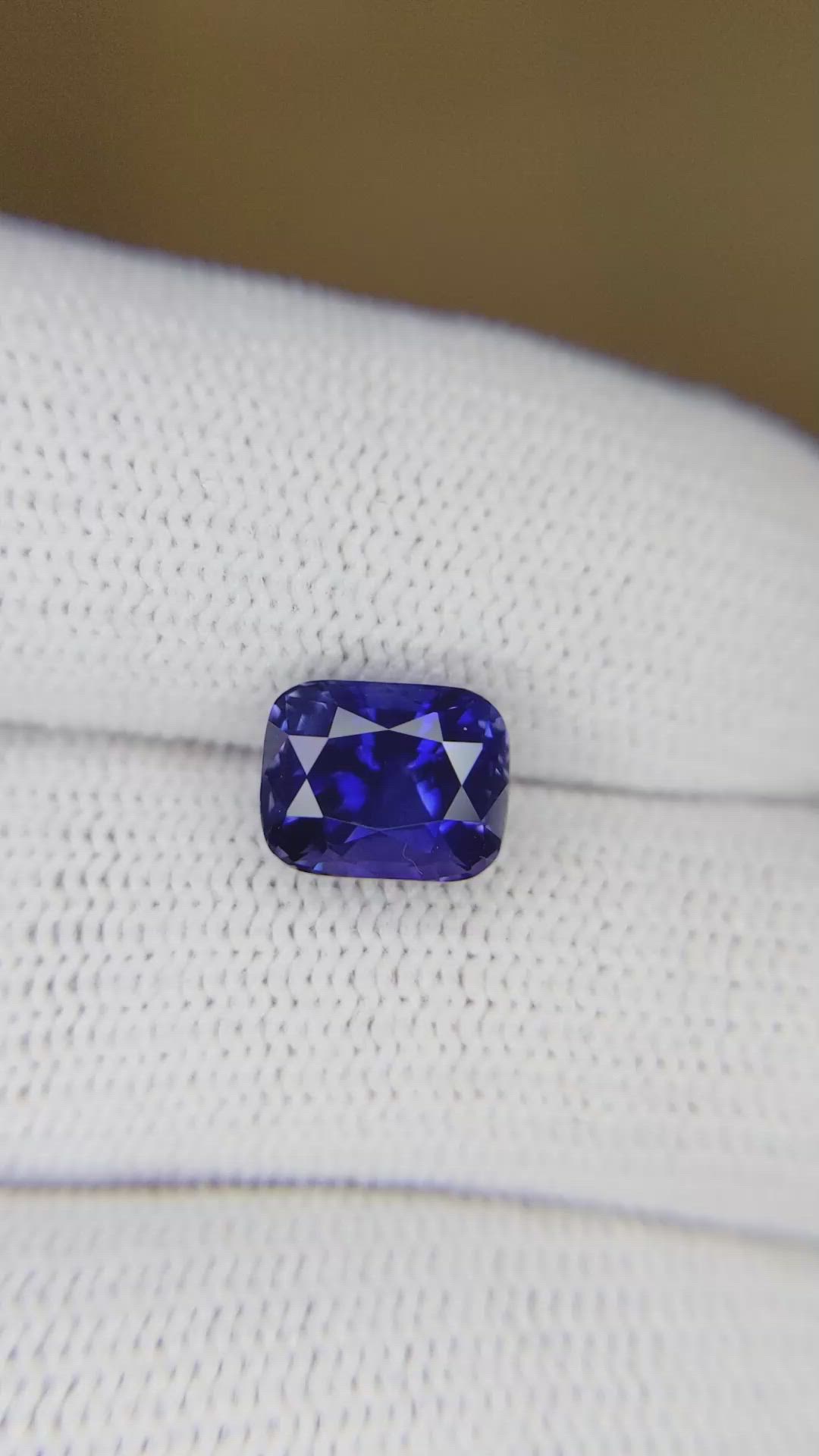 2.99 Ct. Blue Sapphire from Madagascar Size Video