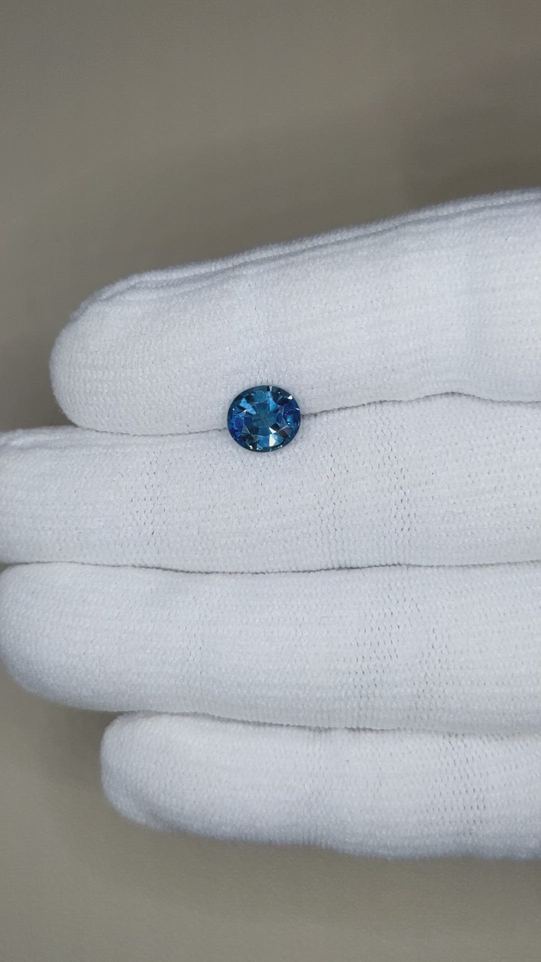 2.05 Ct. Blue Sapphire from Ceylon (Sri Lanka) Size Video