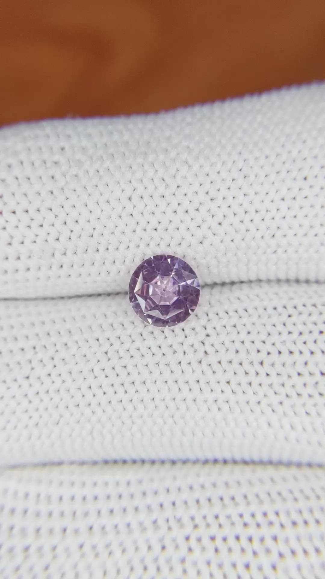 1.17 Ct. Pink Sapphire from Ceylon (Sri Lanka) Size Video