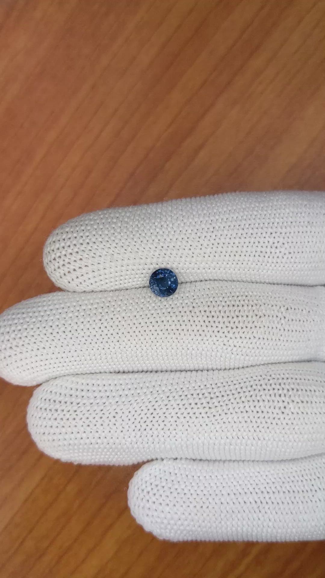 1.12 Ct. Greenish Blue Sapphire from Ceylon (Sri Lanka) Size Video