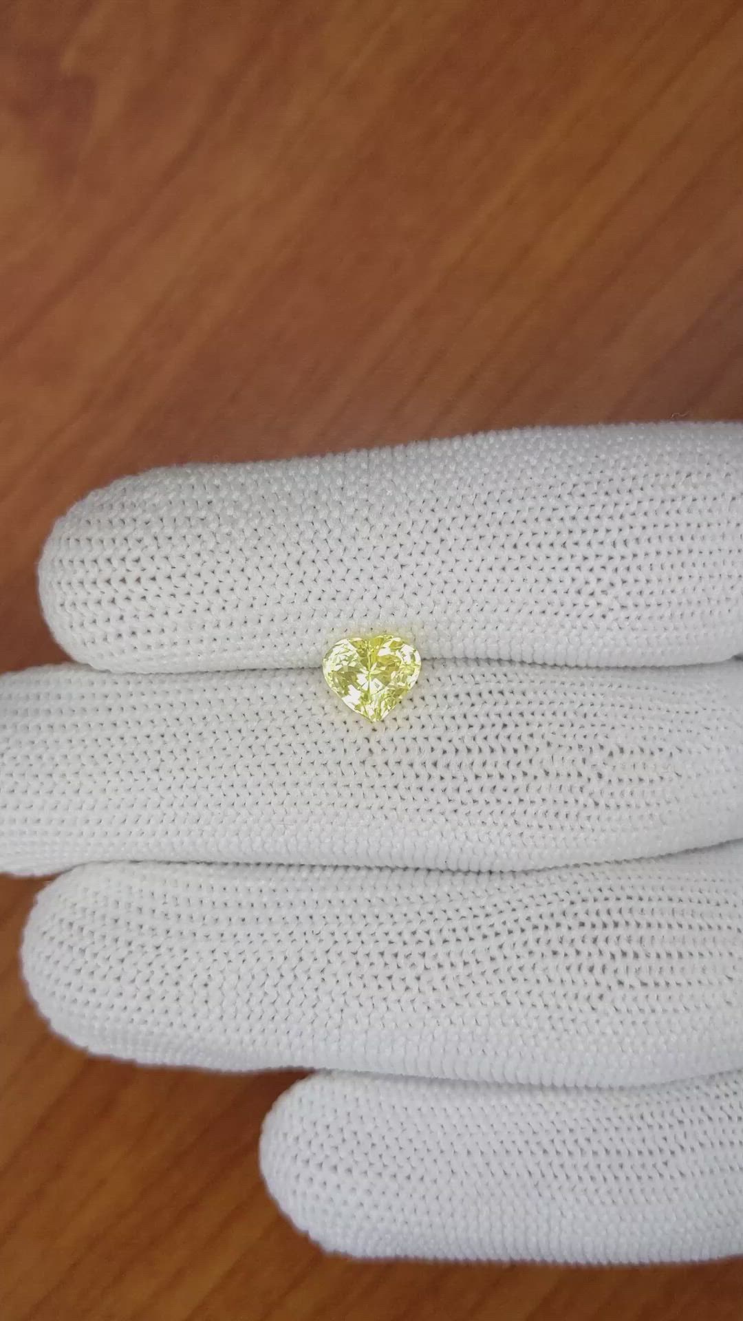 1.47 Ct. Yellow Sapphire from Ceylon (Sri Lanka) Size Video