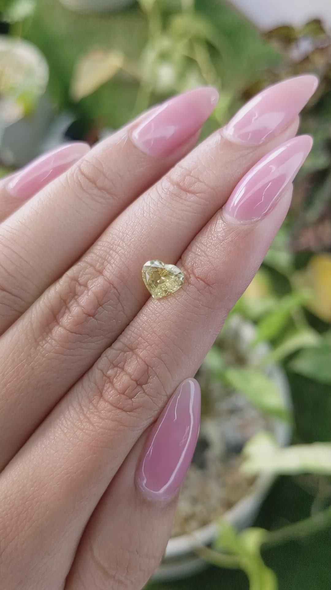 1.47 Ct. Yellow Sapphire from Ceylon (Sri Lanka) Size Video