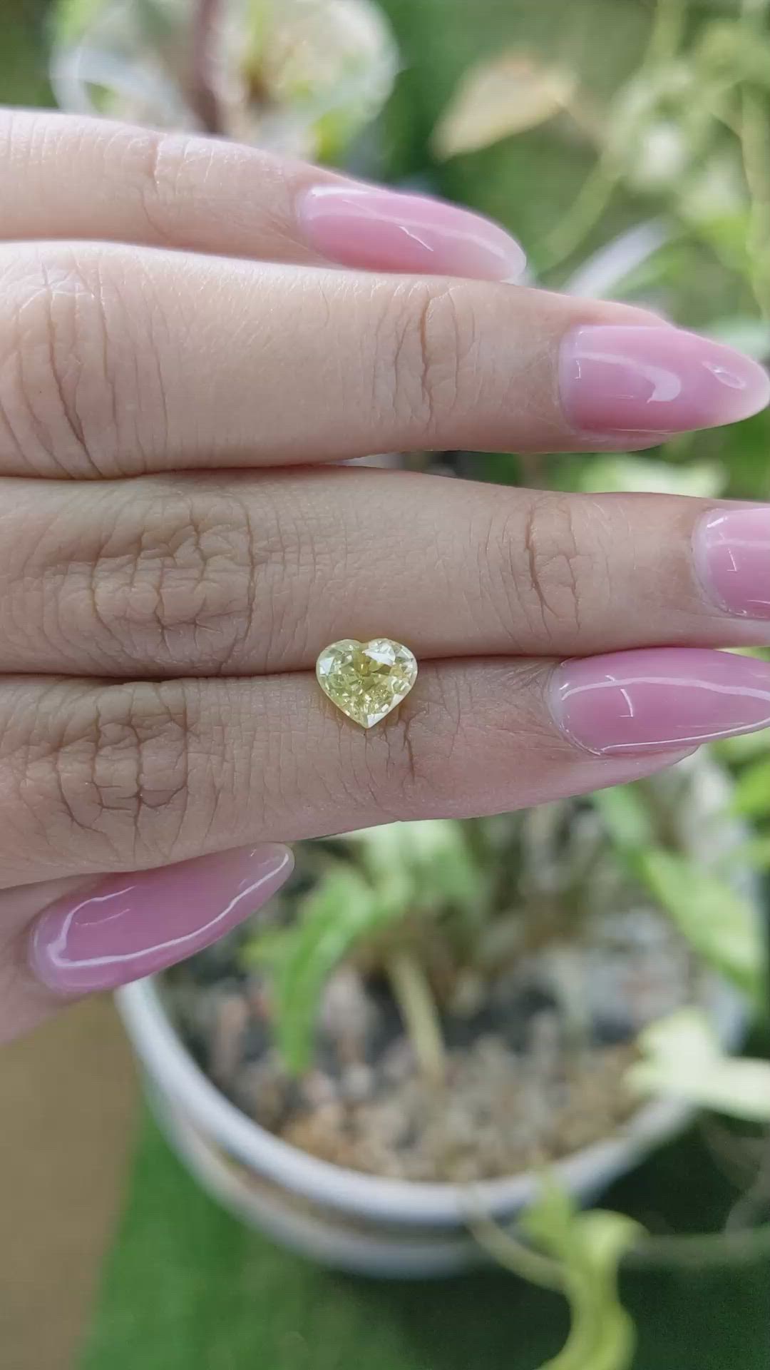 1.47 Ct. Yellow Sapphire from Ceylon (Sri Lanka) Size Video