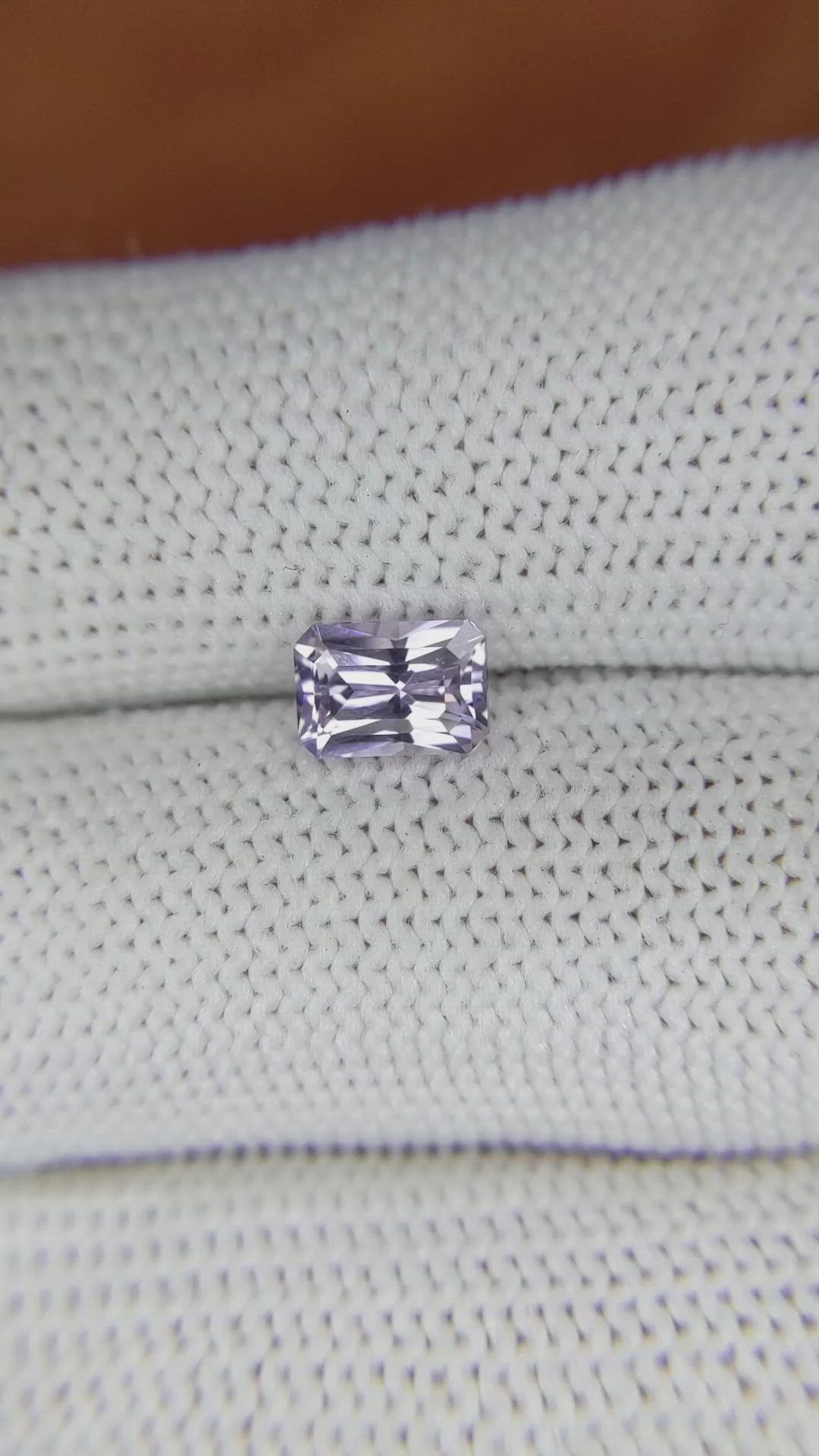 1.16 Ct. Purple Sapphire from Ceylon (Sri Lanka) Size Video