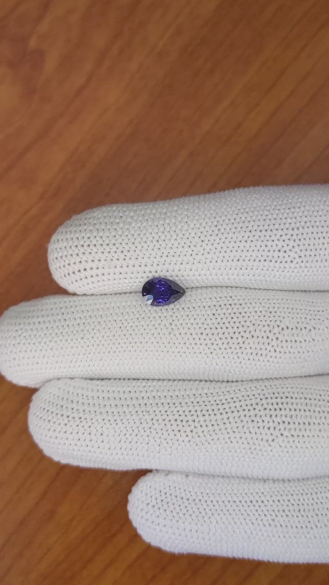 1.13 Ct. Color Change Sapphire from Ceylon (Sri Lanka) Size Video