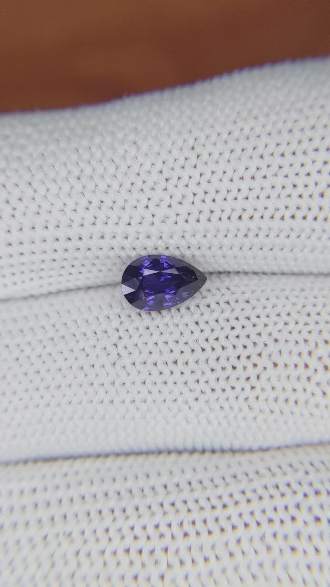 1.13 Ct. Color Change Sapphire from Ceylon (Sri Lanka) Size Video