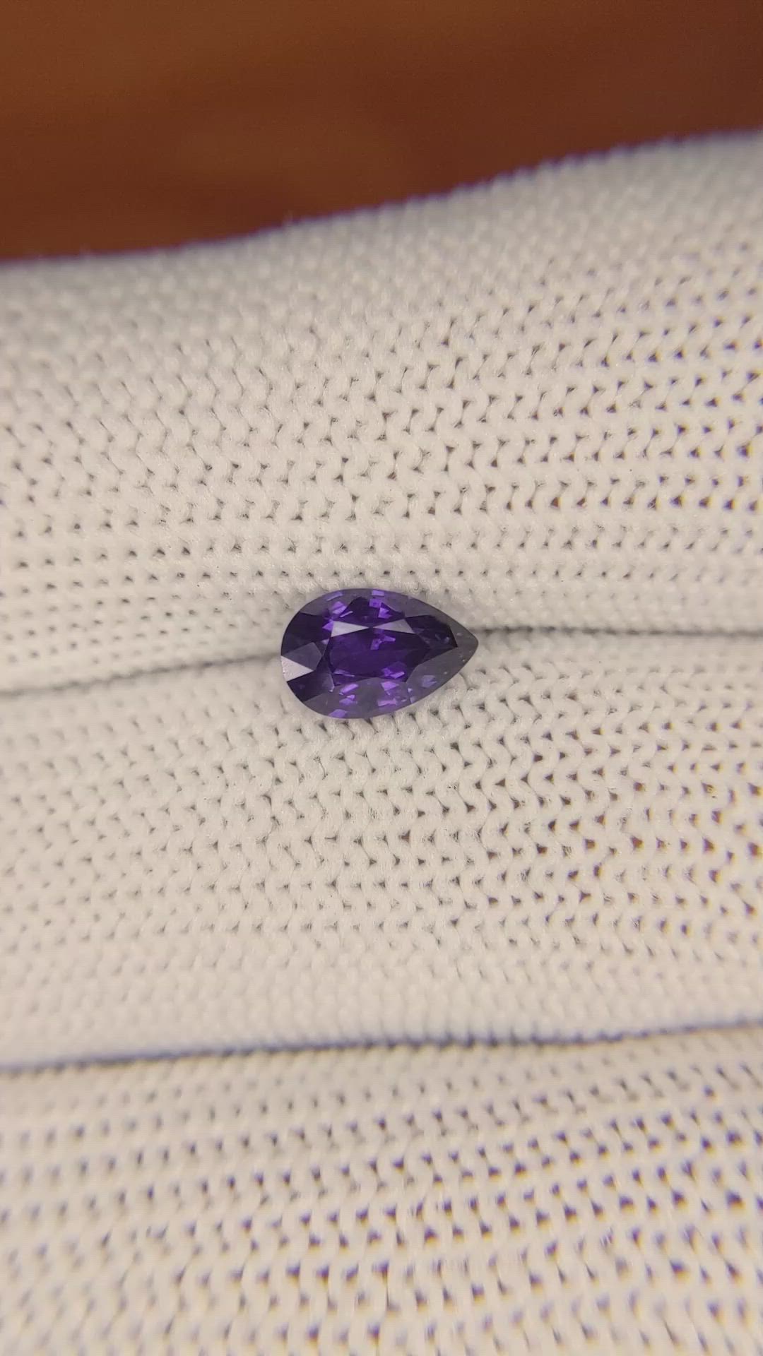 1.13 Ct. Color Change Sapphire from Ceylon (Sri Lanka) Size Video