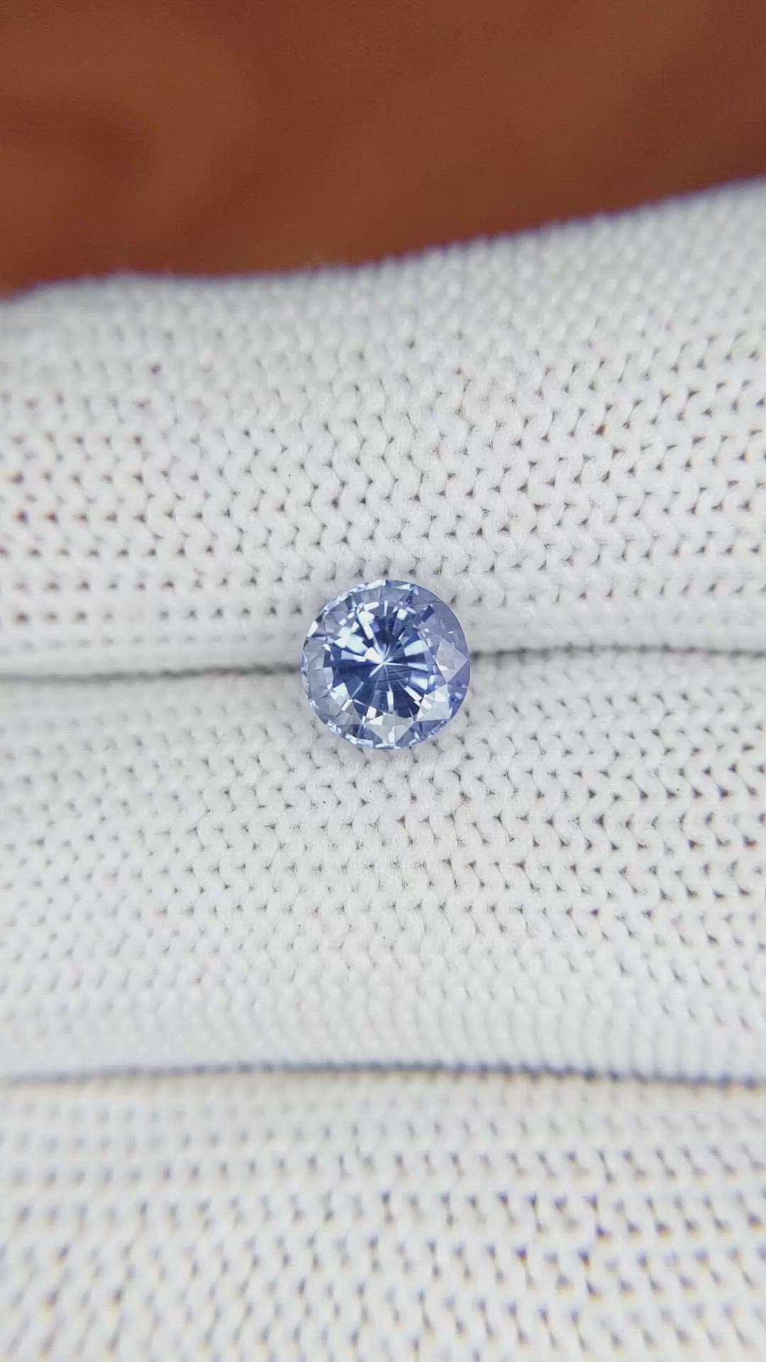1.49 Ct. Blue Sapphire from Ceylon (Sri Lanka) Size Video