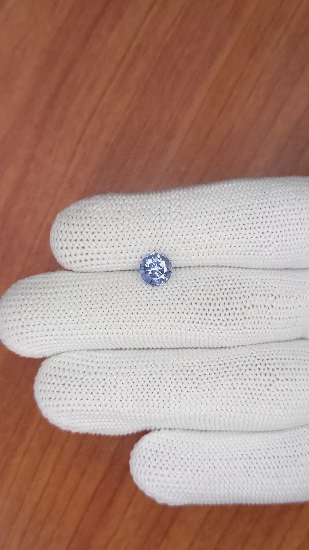 1.49 Ct. Blue Sapphire from Ceylon (Sri Lanka) Size Video