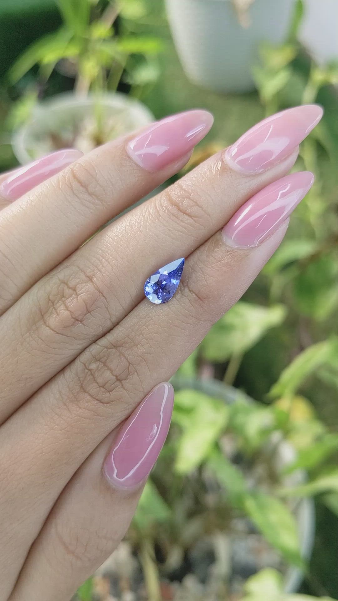 1.64 Ct. Blue Sapphire from Ceylon (Sri Lanka) Size Video