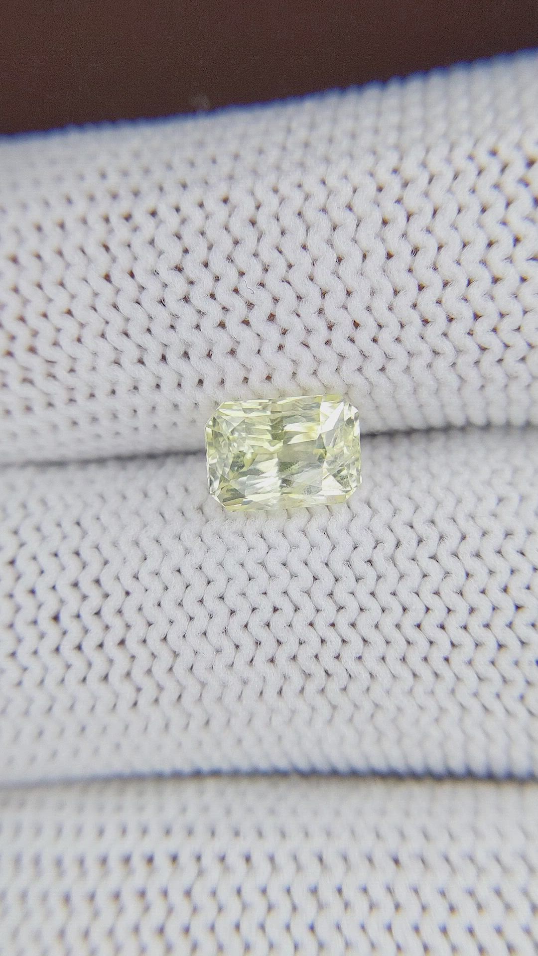 2.05 Ct. Yellow Sapphire from Ceylon (Sri Lanka) Size Video