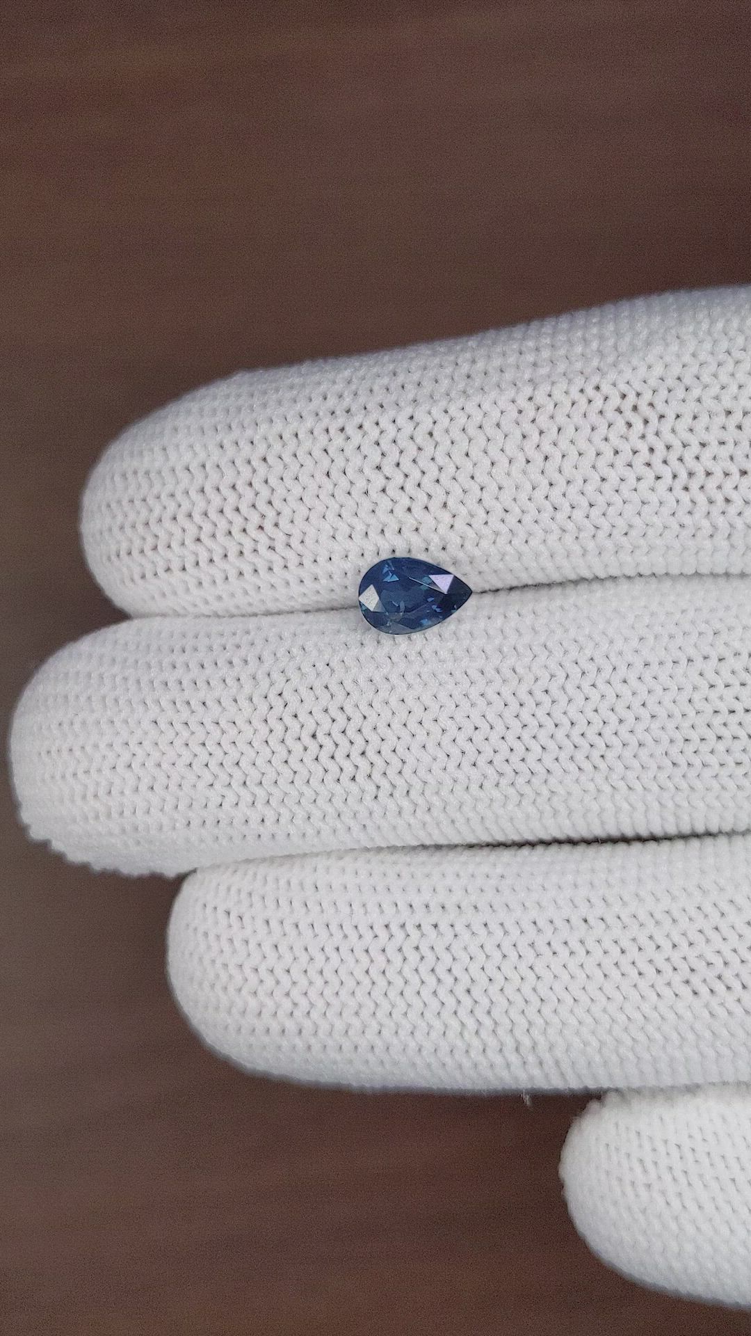 1.19 Ct. Blue Sapphire from Ceylon (Sri Lanka) Size Video