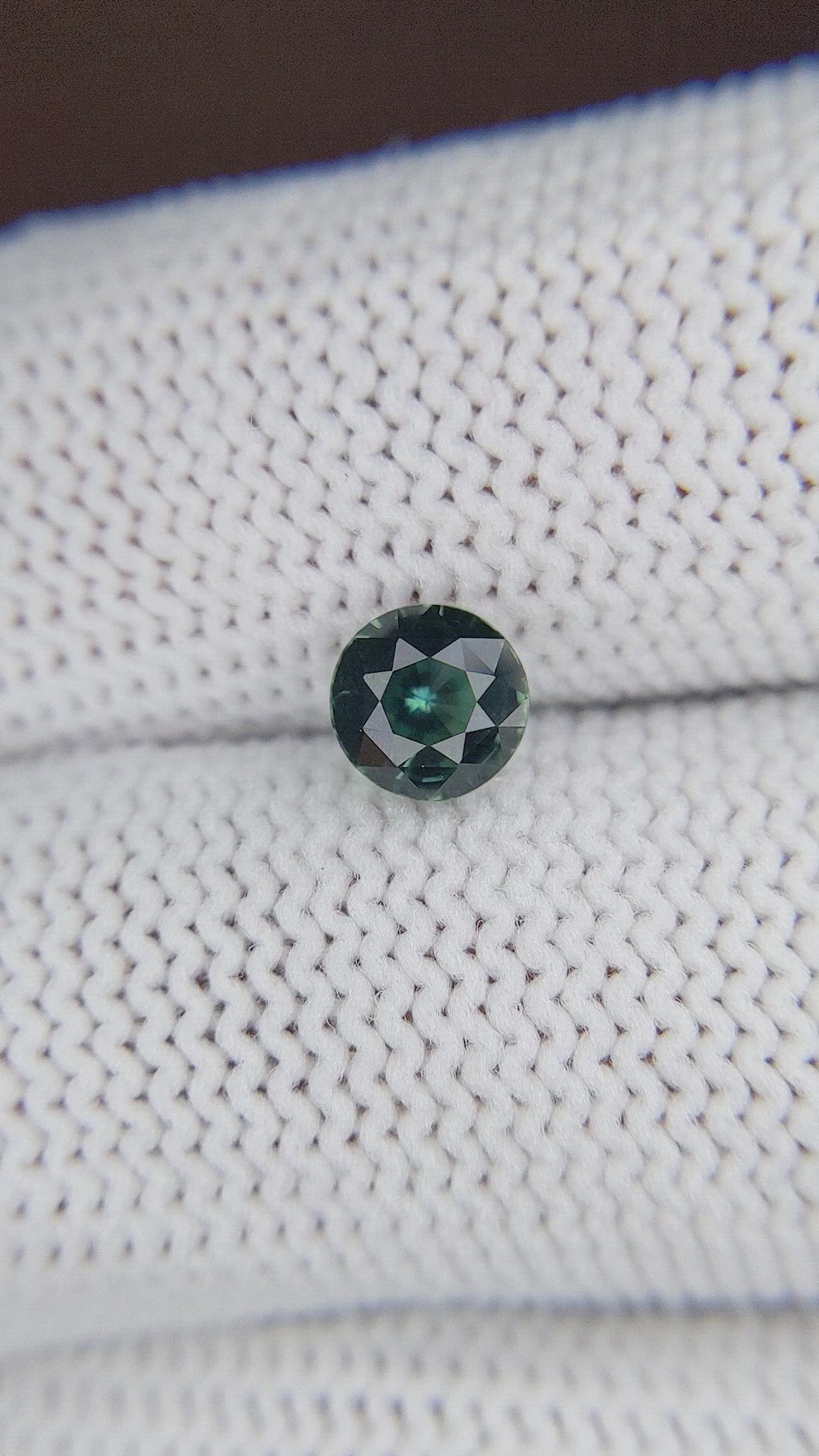 1.11 Ct. Green Sapphire from Tanzania Size Video