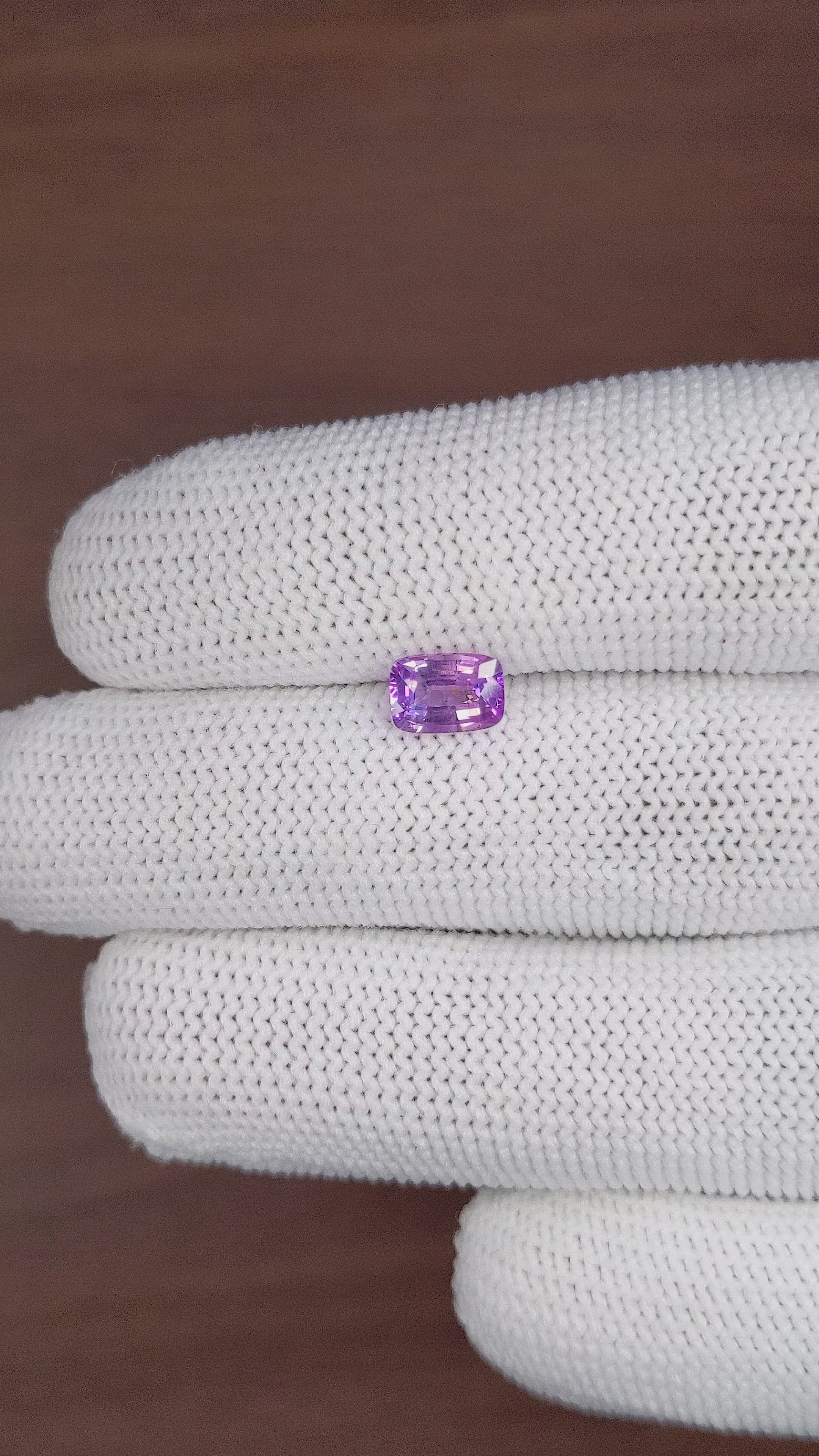 1.20 Ct. Bluish Purple Sapphire from Tanzania Size Video