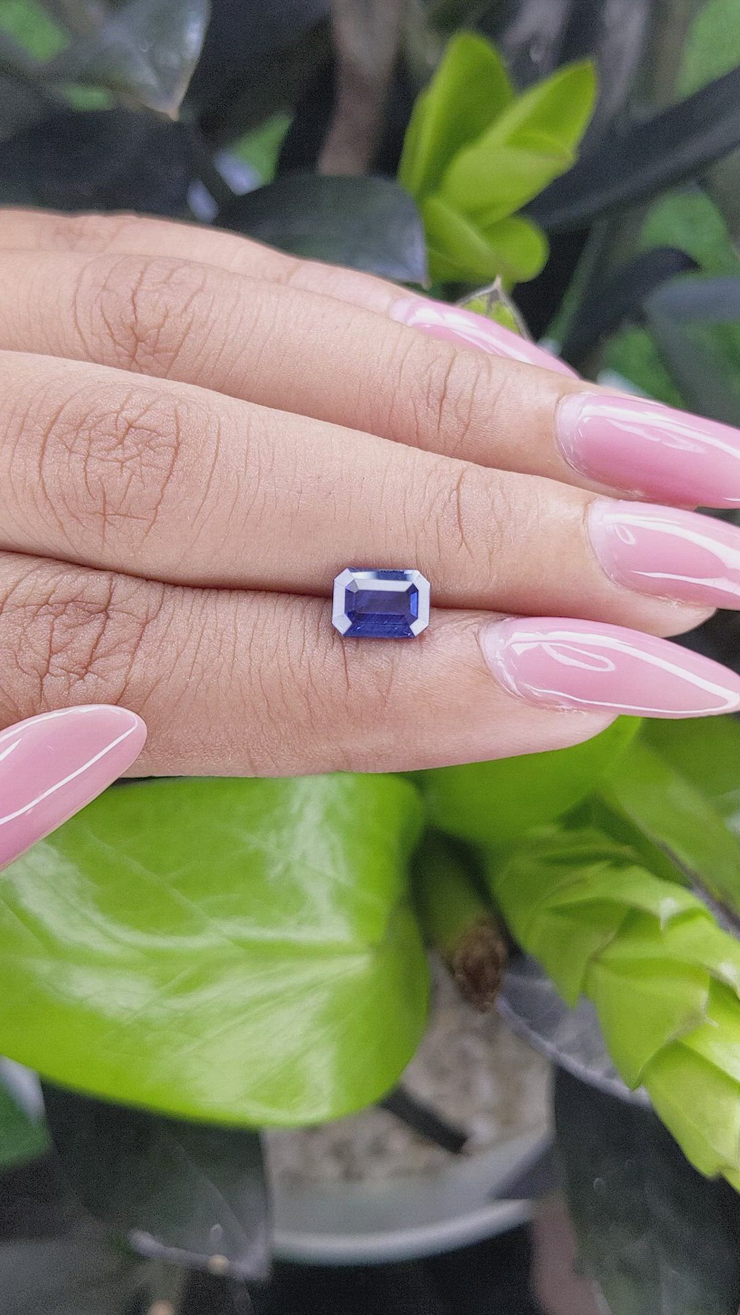 1.57 Ct. Color Change Sapphire from Tanzania Size Video
