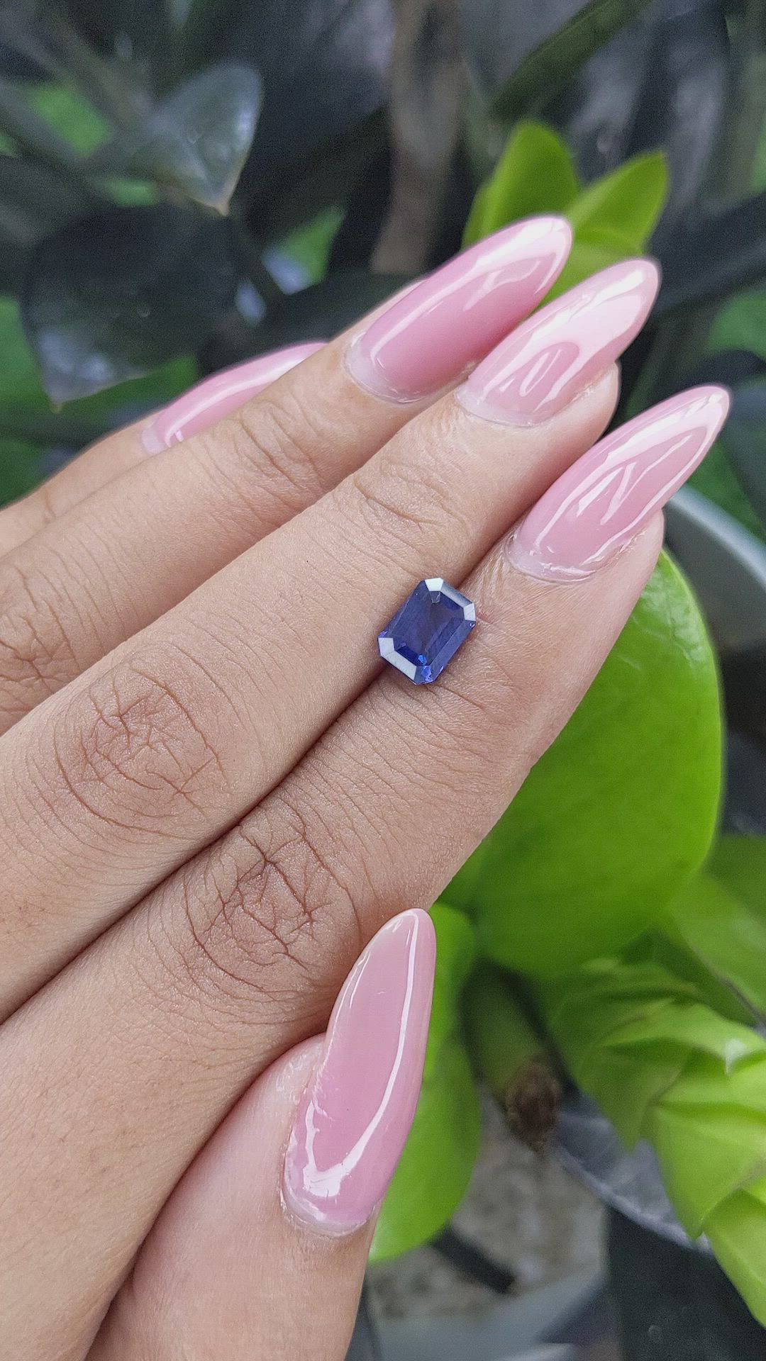 1.57 Ct. Color Change Sapphire from Tanzania Size Video