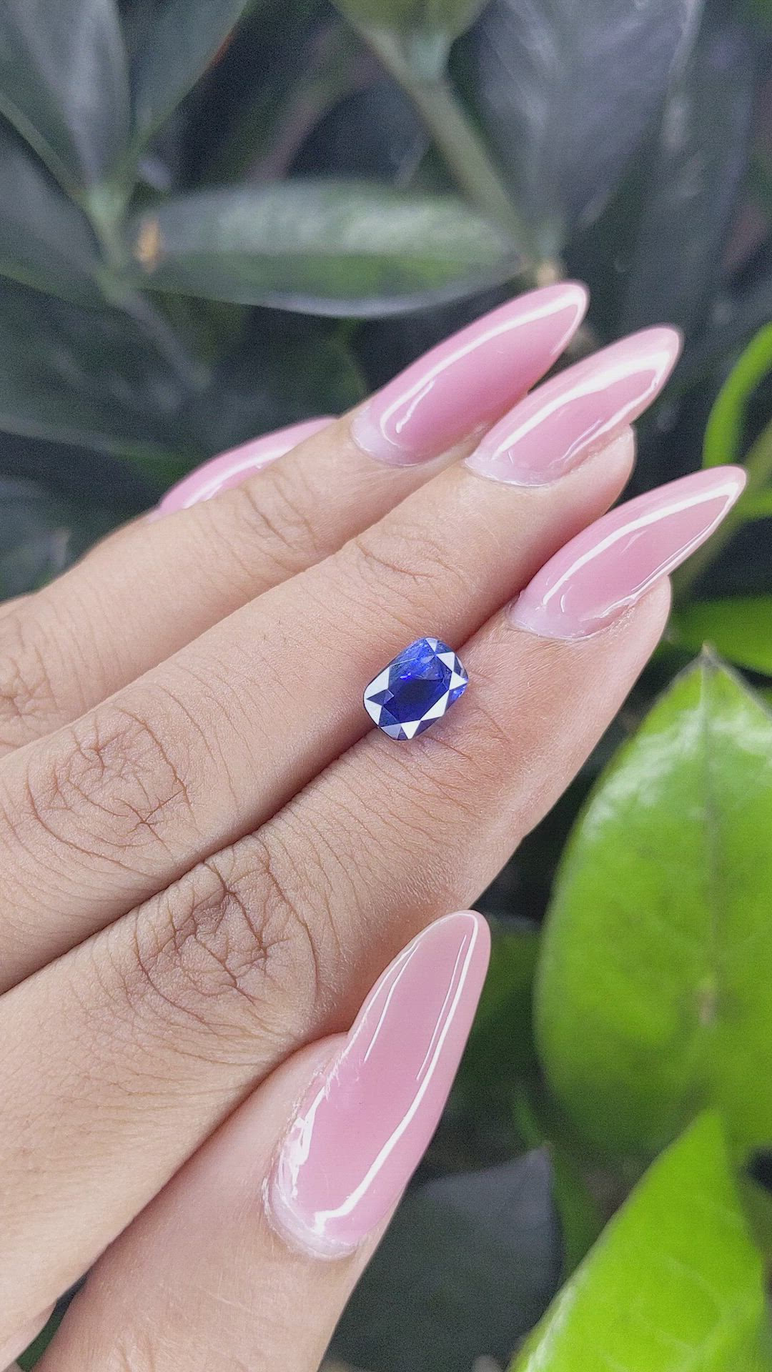 2.15 Ct. Blue Sapphire from Tanzania Size Video