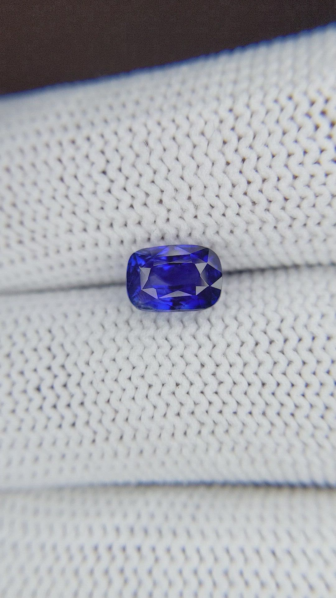 2.15 Ct. Blue Sapphire from Tanzania Size Video