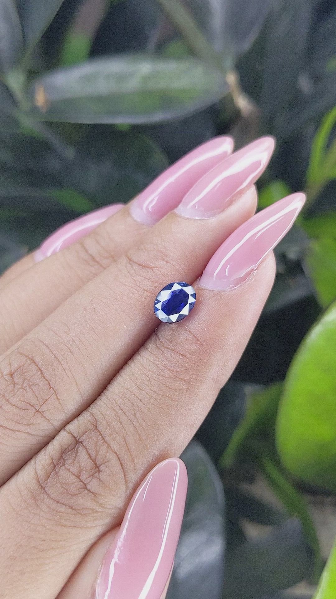 1.57 Ct. Color Change Sapphire from Tanzania Size Video