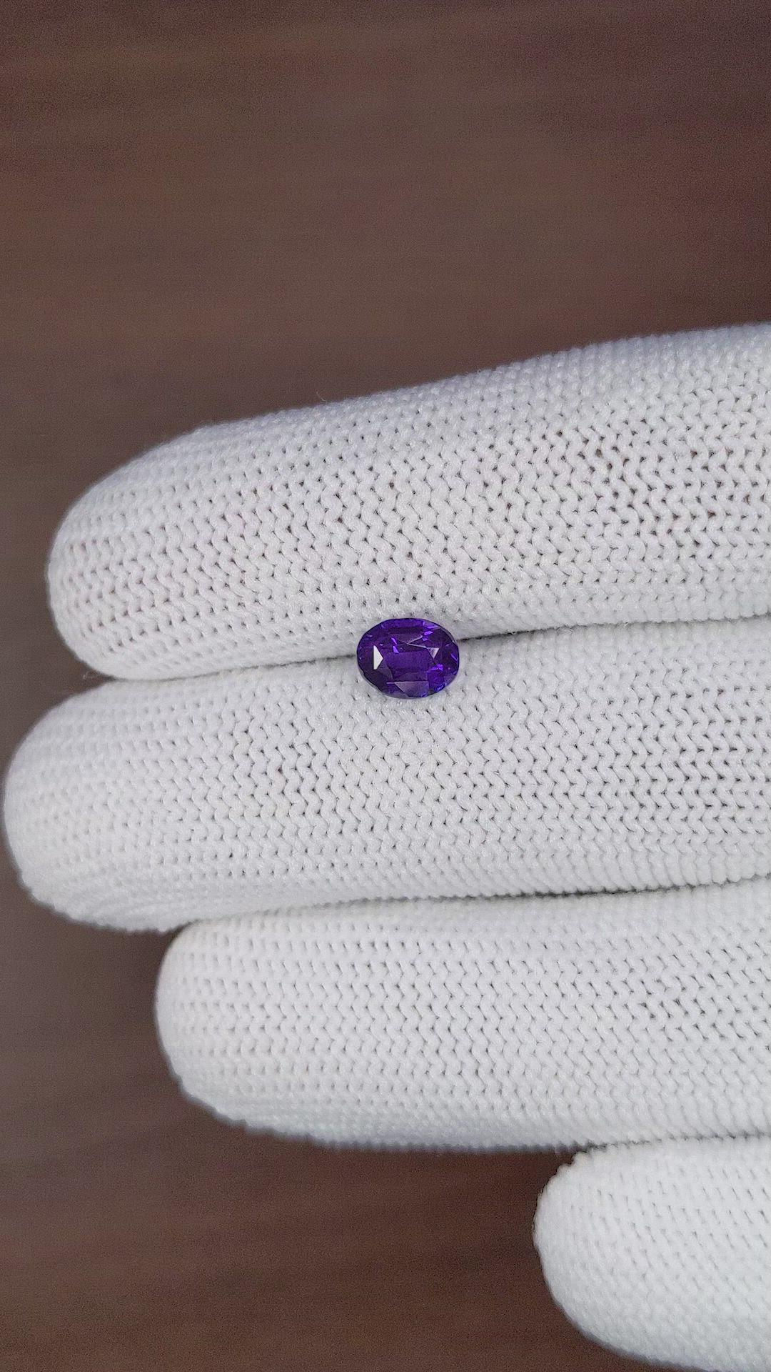 1.57 Ct. Color Change Sapphire from Tanzania Size Video