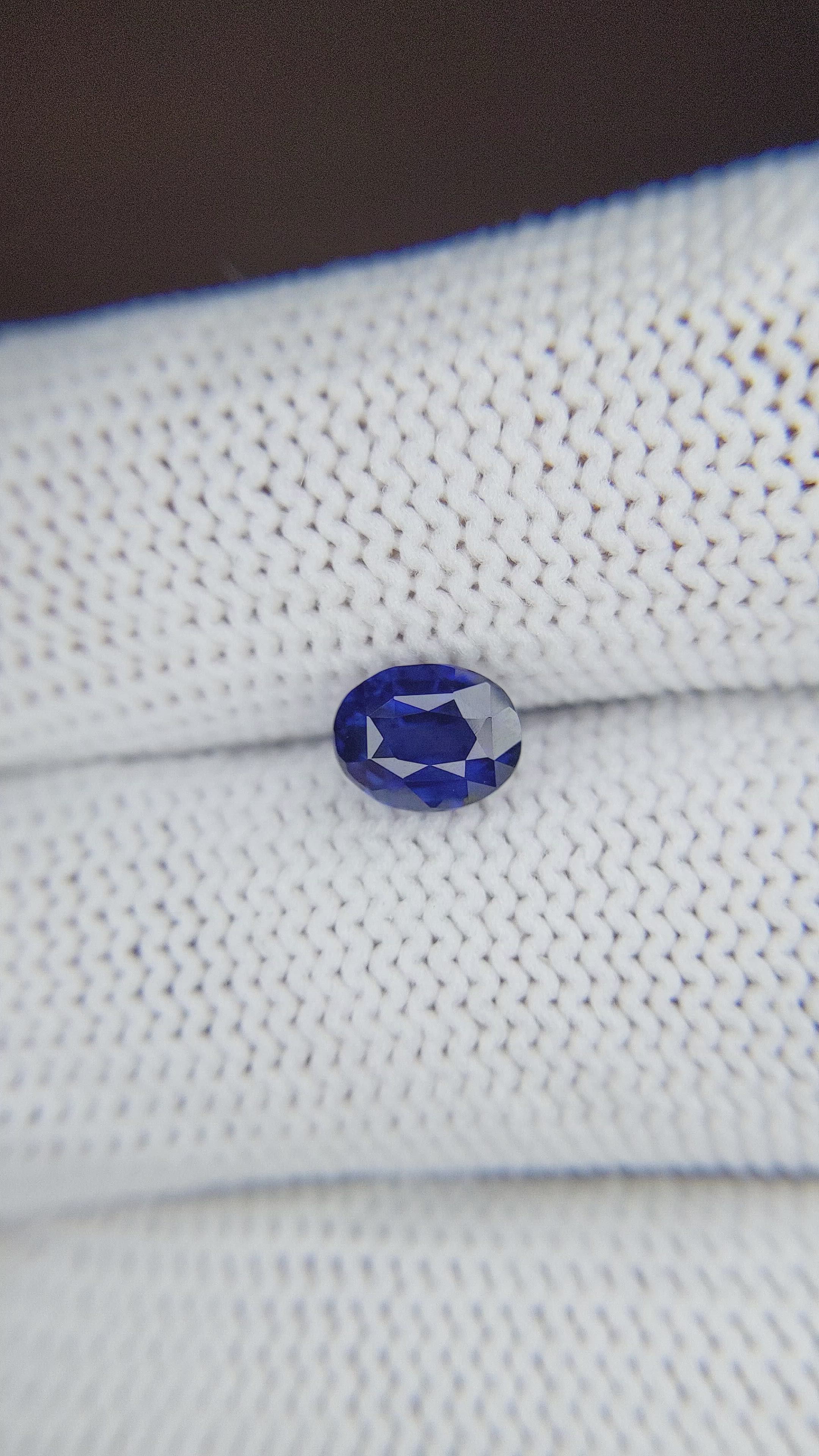 1.57 Ct. Color Change Sapphire from Tanzania Size Video