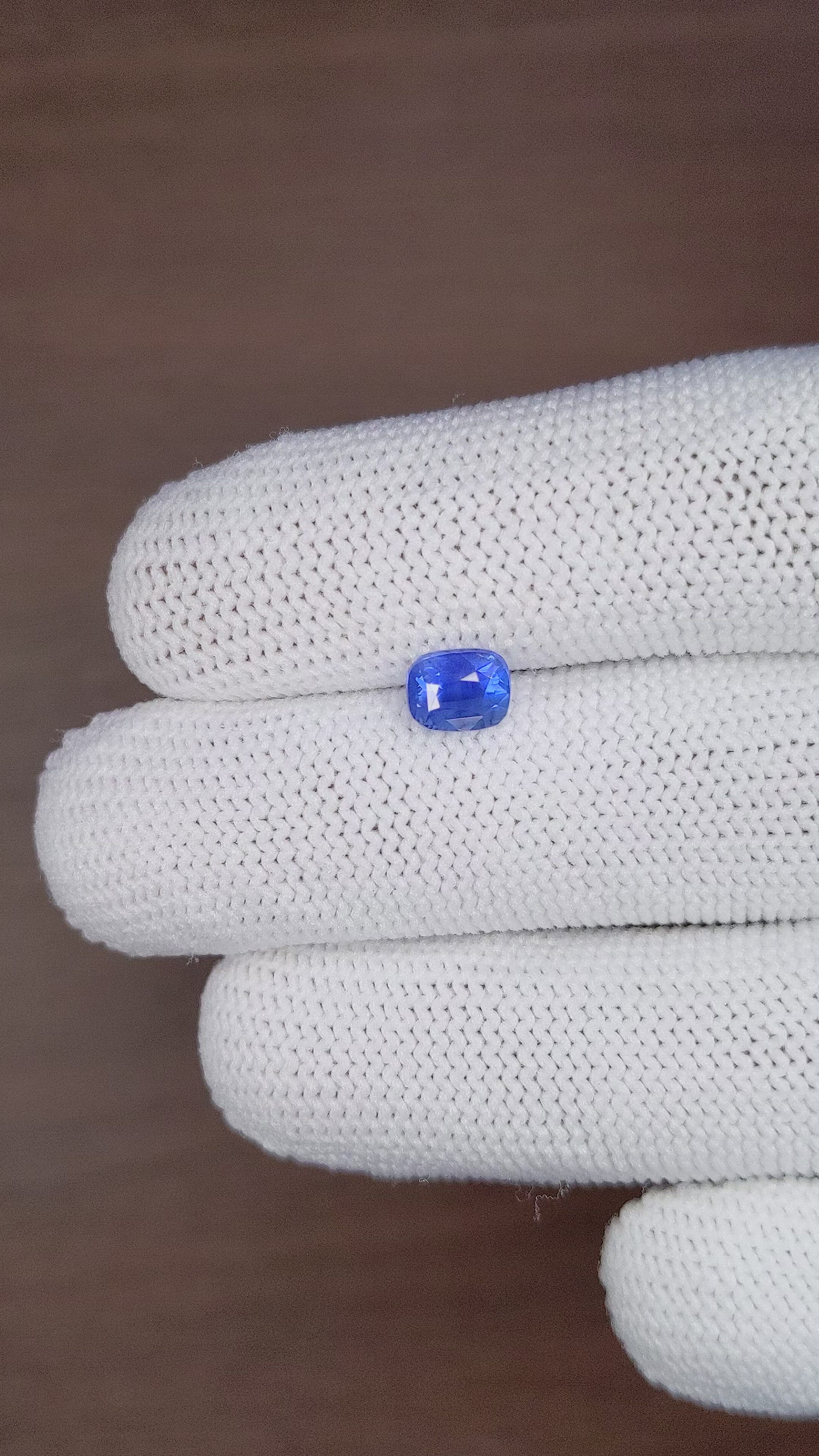 1.51 Ct. Blue Sapphire from Tanzania Size Video
