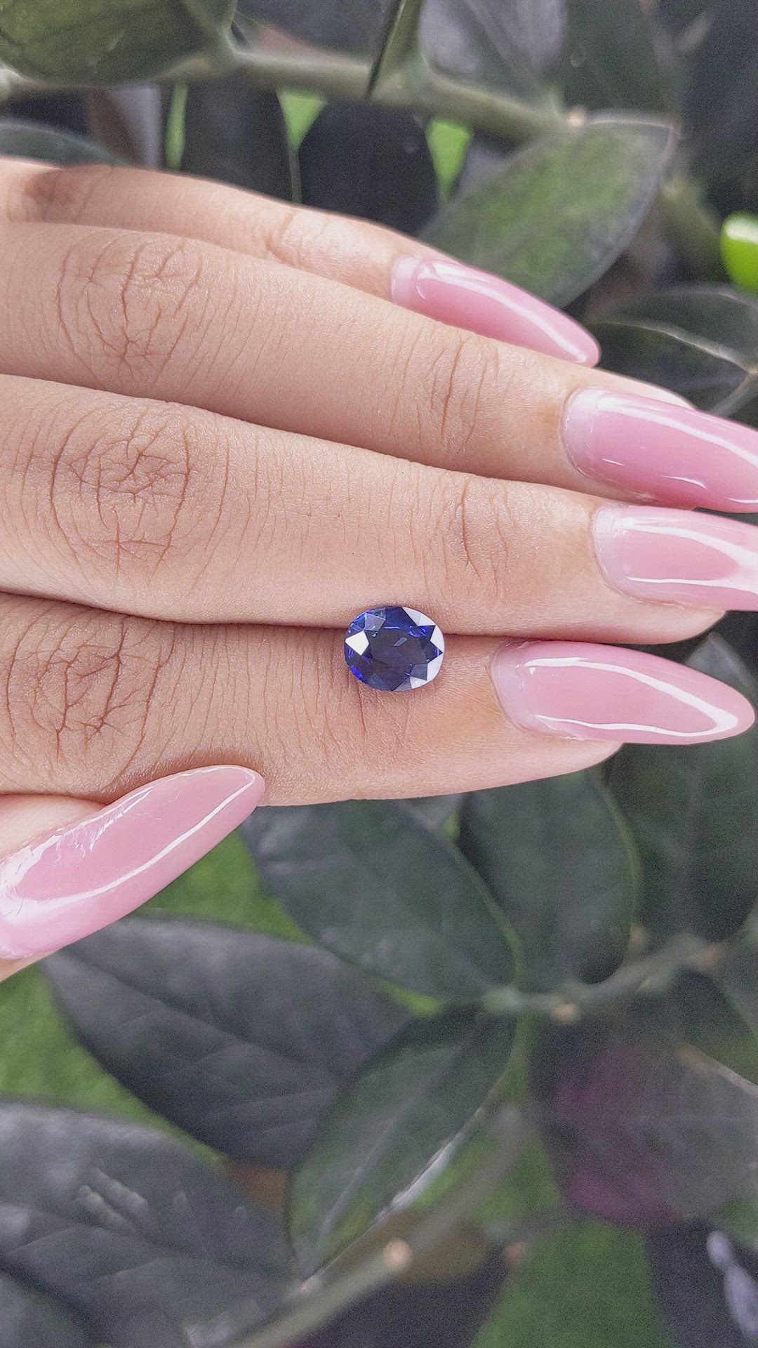 1.50 Ct. Blue Sapphire from Tanzania Size Video