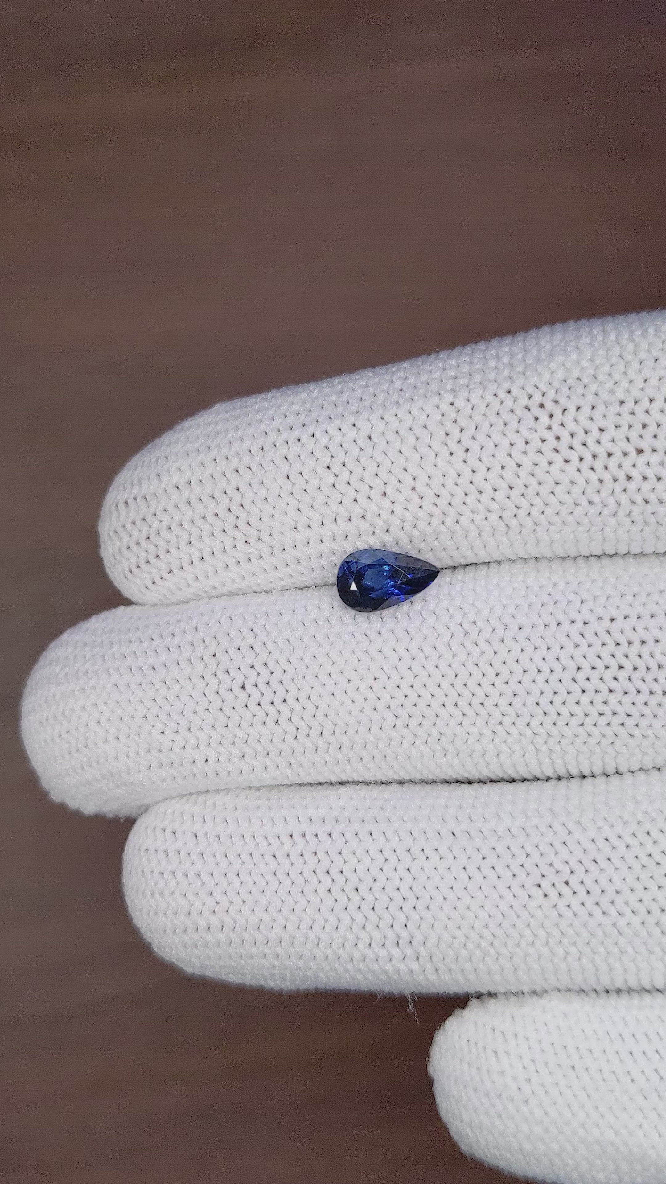 1.42 Ct. Blue Sapphire from Tanzania Size Video