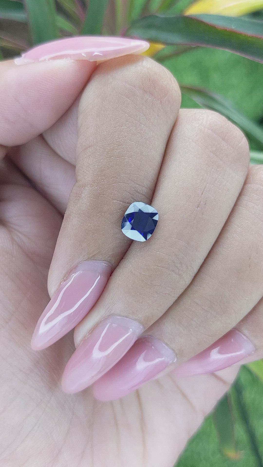1.35 Ct. Blue Sapphire from Tanzania Size Video