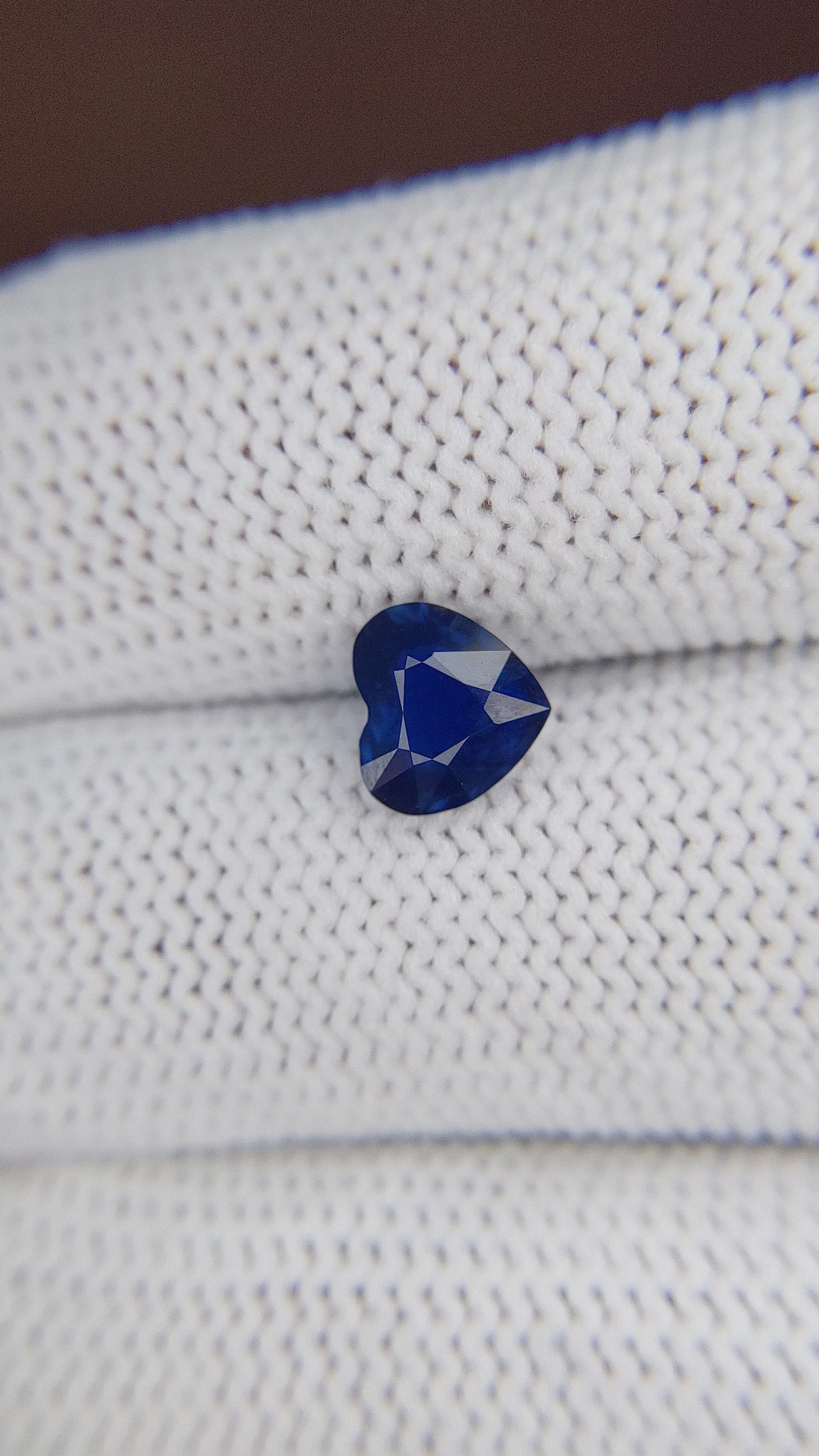 1.35 Ct. Blue Sapphire from Tanzania Size Video