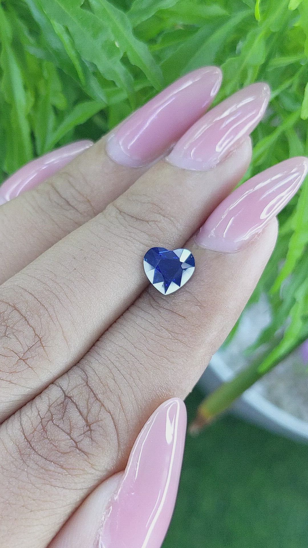 1.35 Ct. Blue Sapphire from Tanzania Size Video
