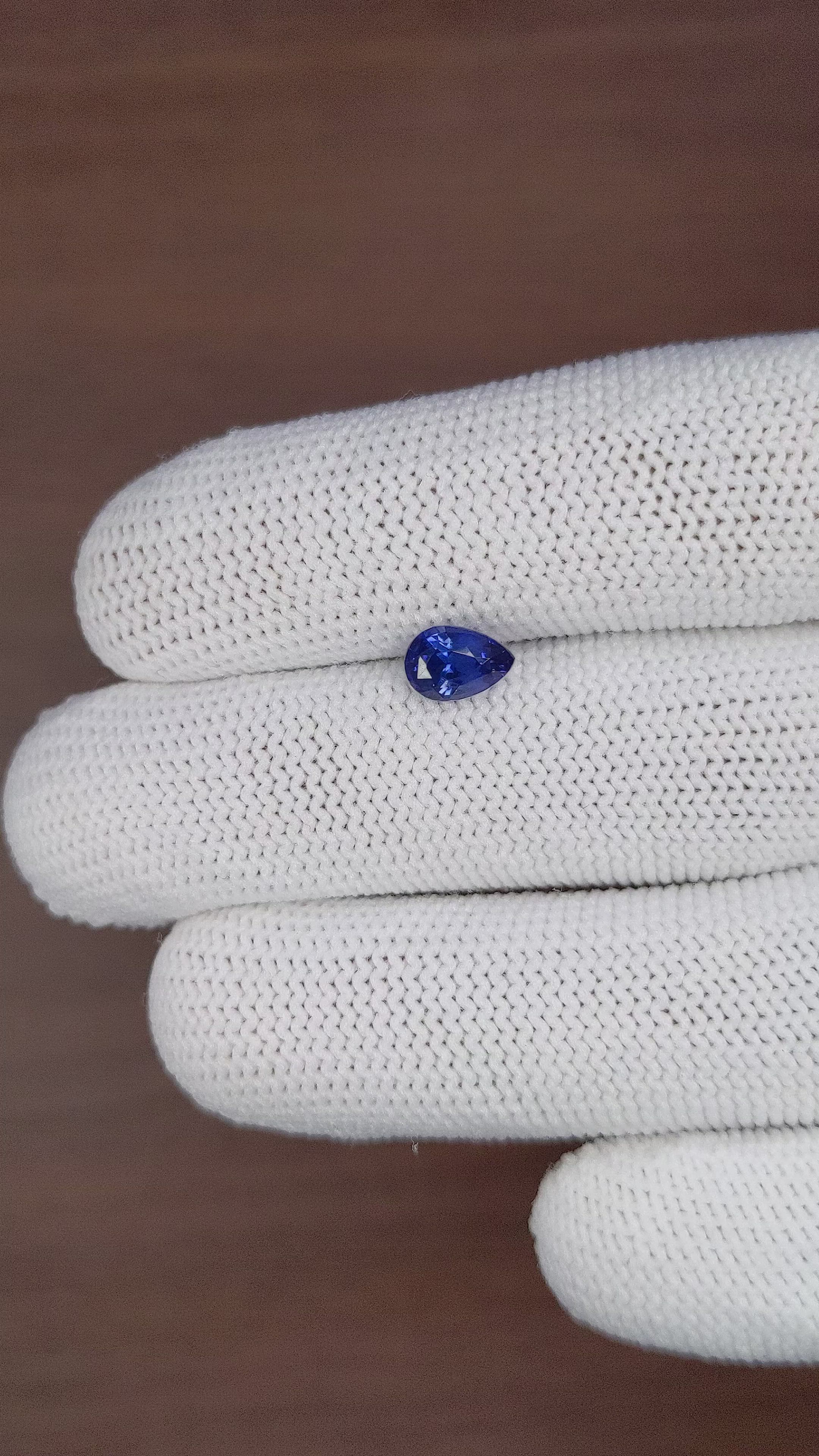 1.34 Ct. Blue Sapphire from Tanzania Size Video