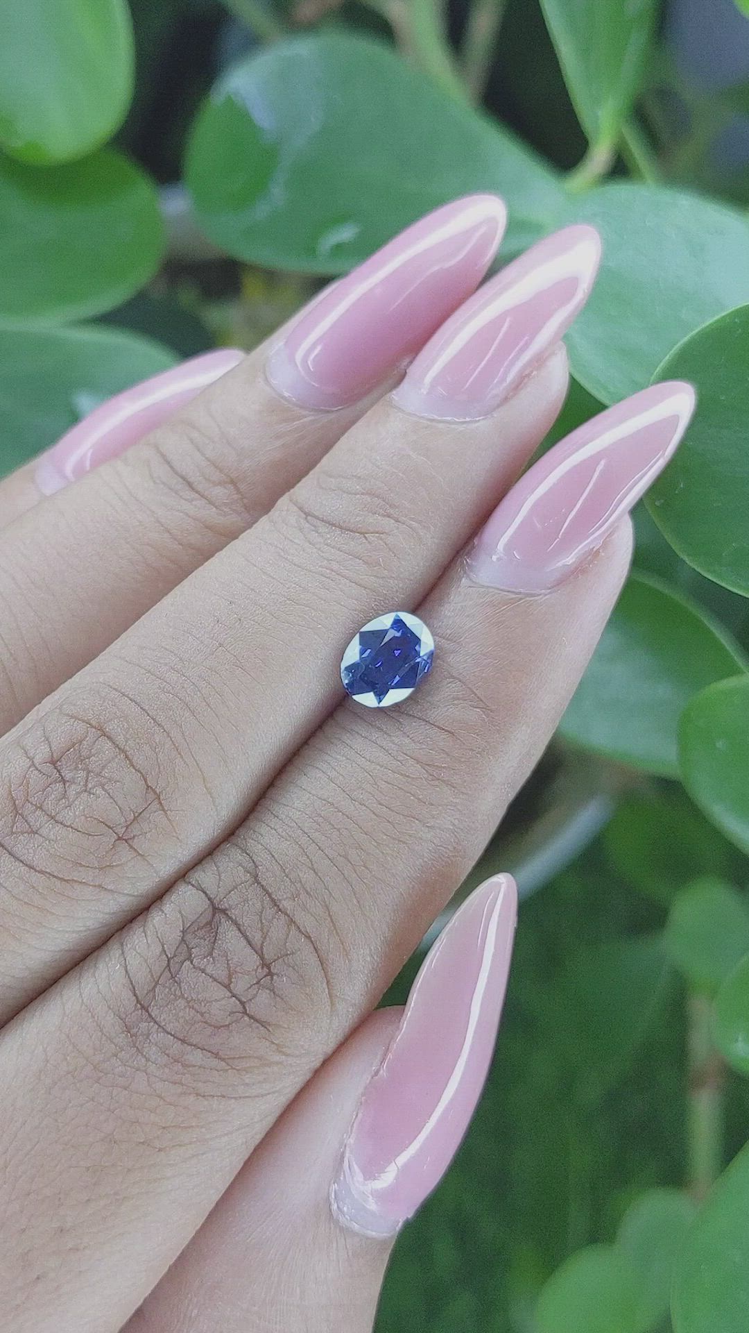 1.23 Ct. Color Change Sapphire from Tanzania Size Video