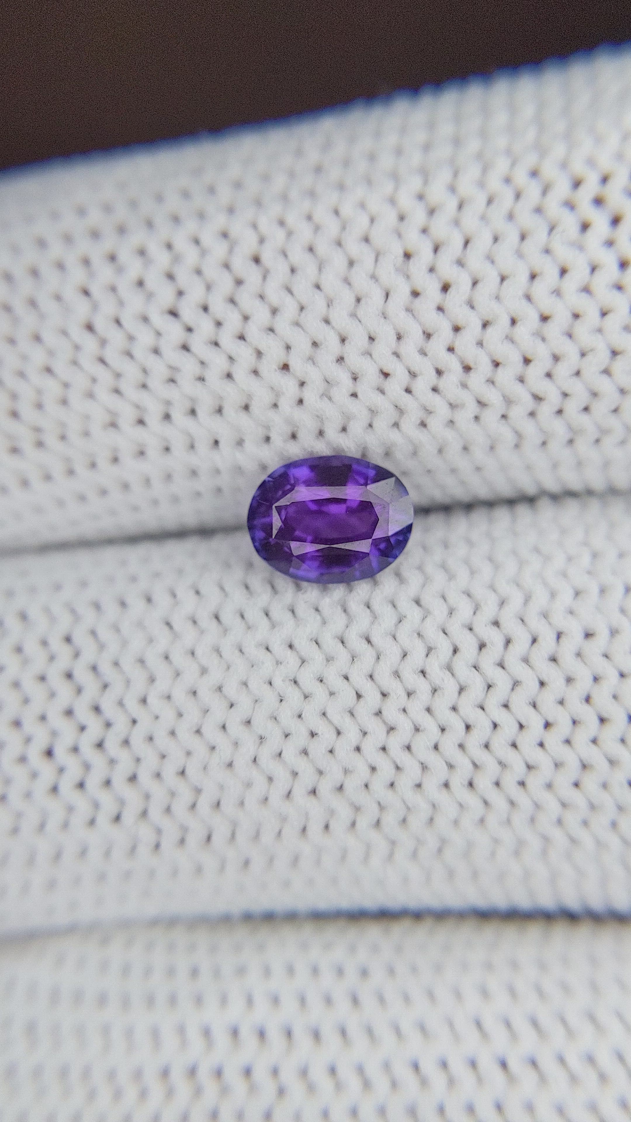 1.23 Ct. Color Change Sapphire from Tanzania Size Video